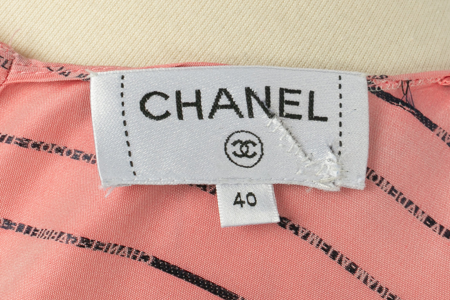 Chemise en soie Chanel