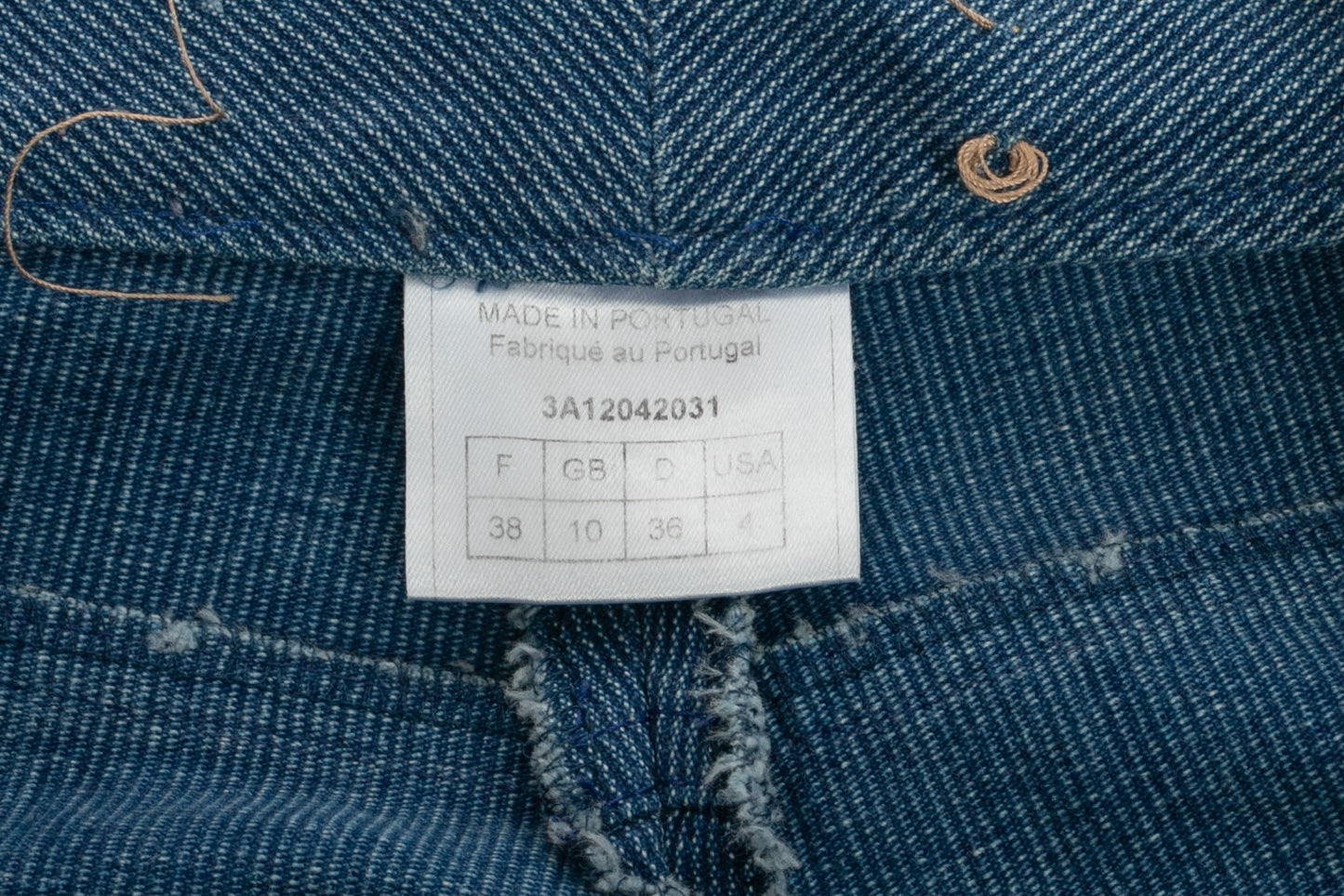 Ensemble en jean Galliano