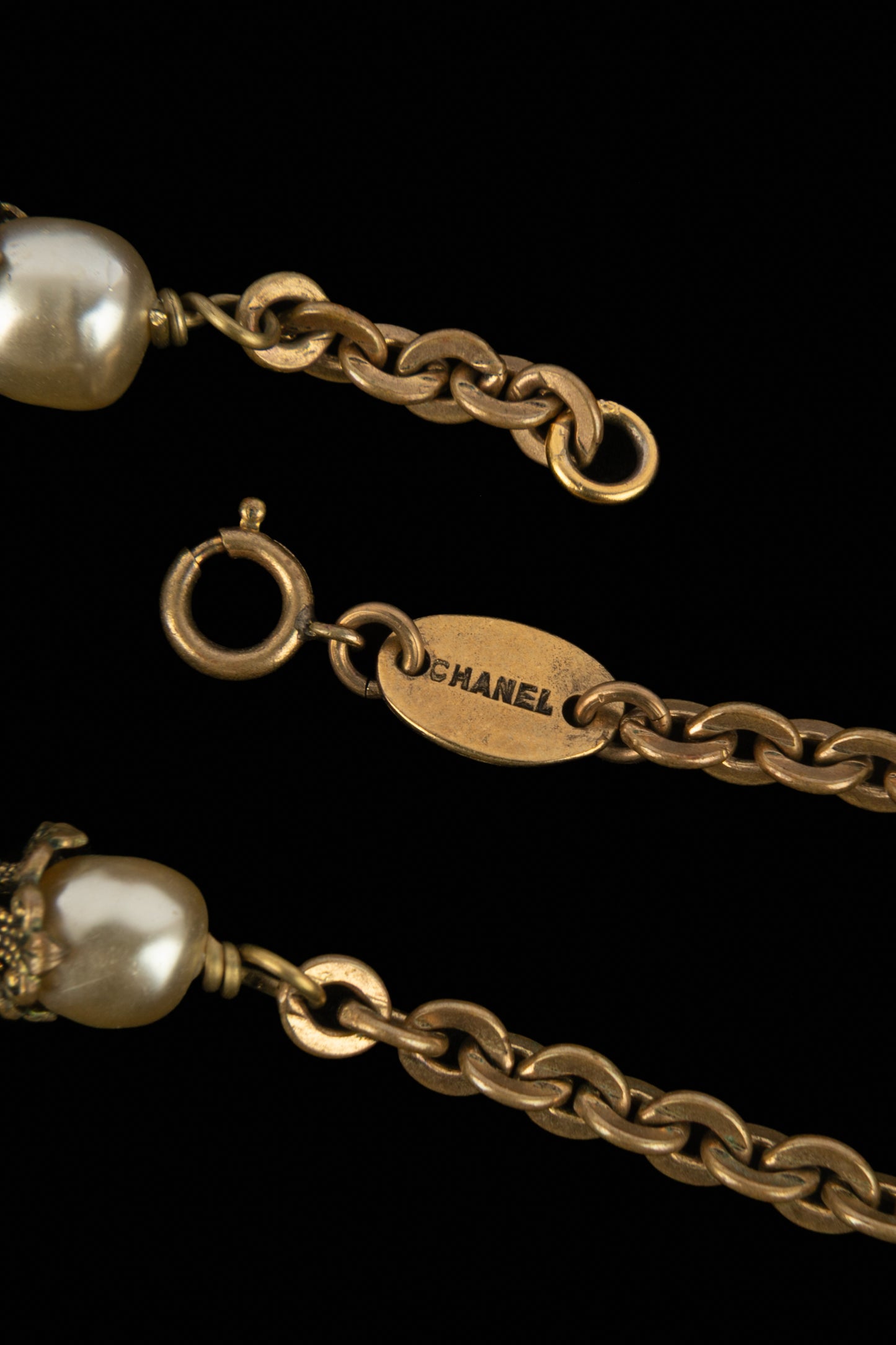 Collier sautoir Chanel Epoque Coco