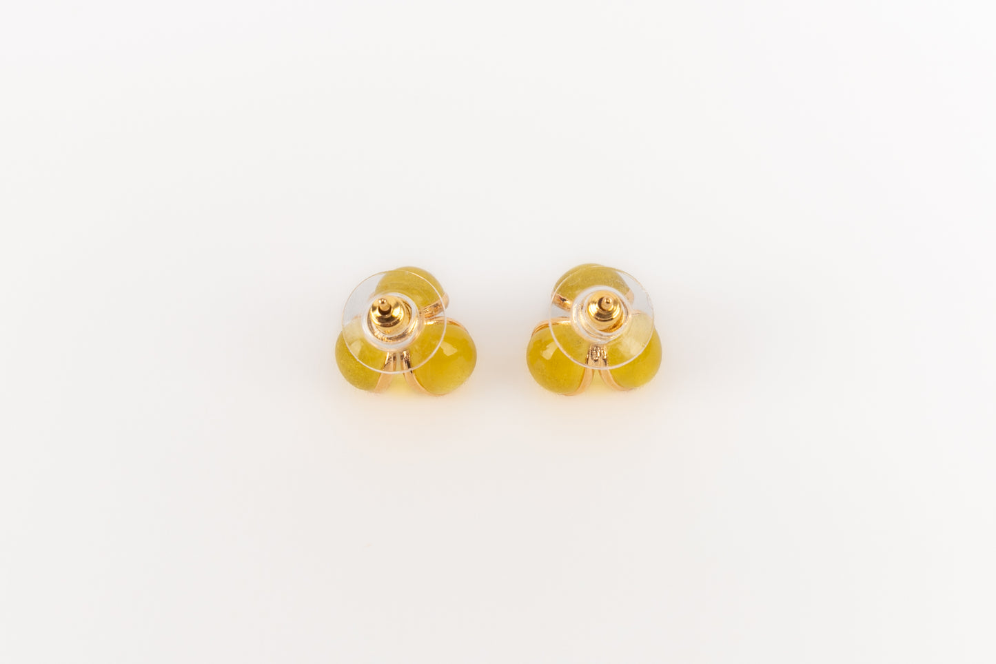 Boucles d'oreilles jaune Augustine