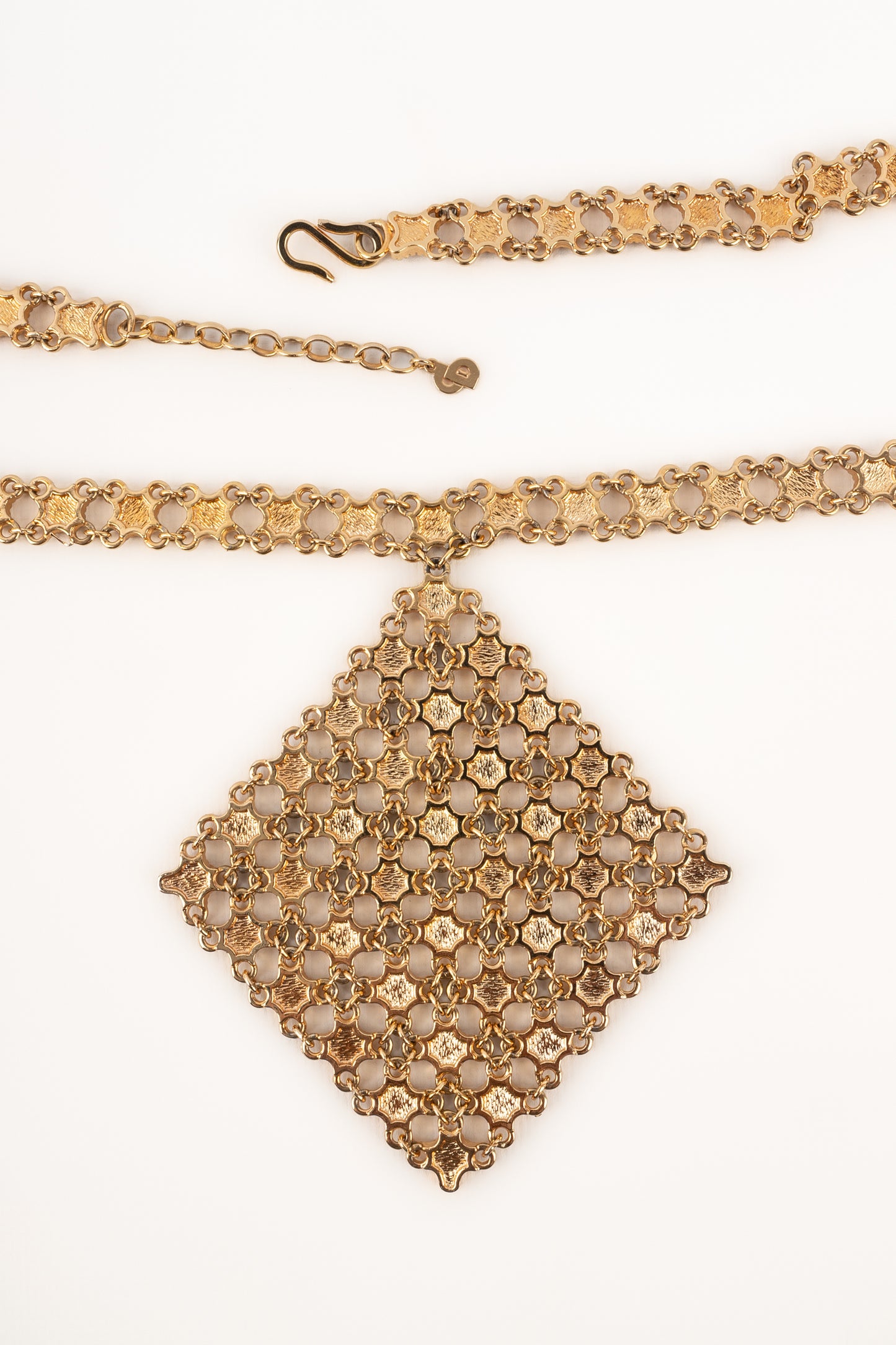 Collier pendentif Christian Dior