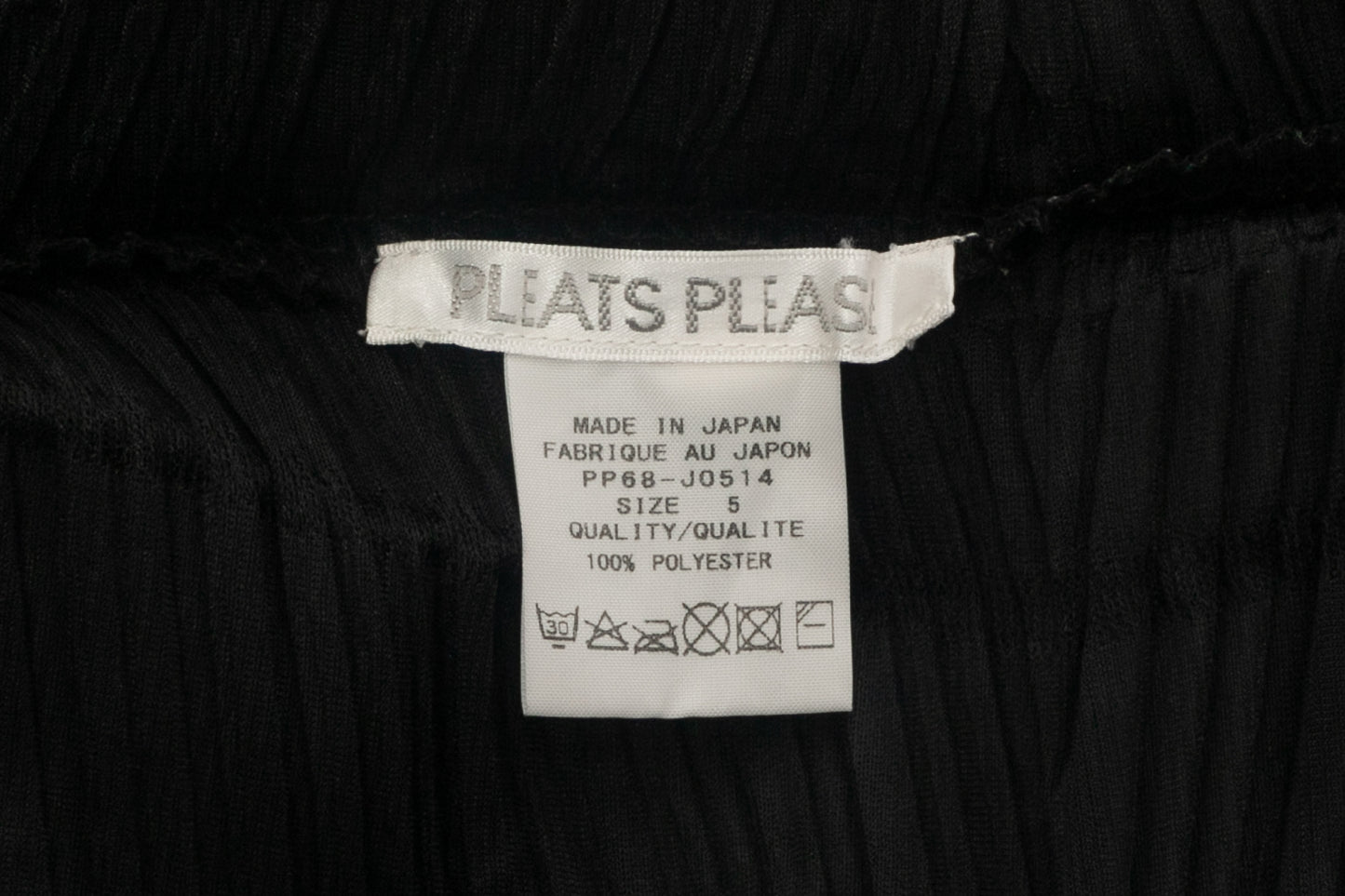 Haut Pleats Please Issey Miyake 1990's
