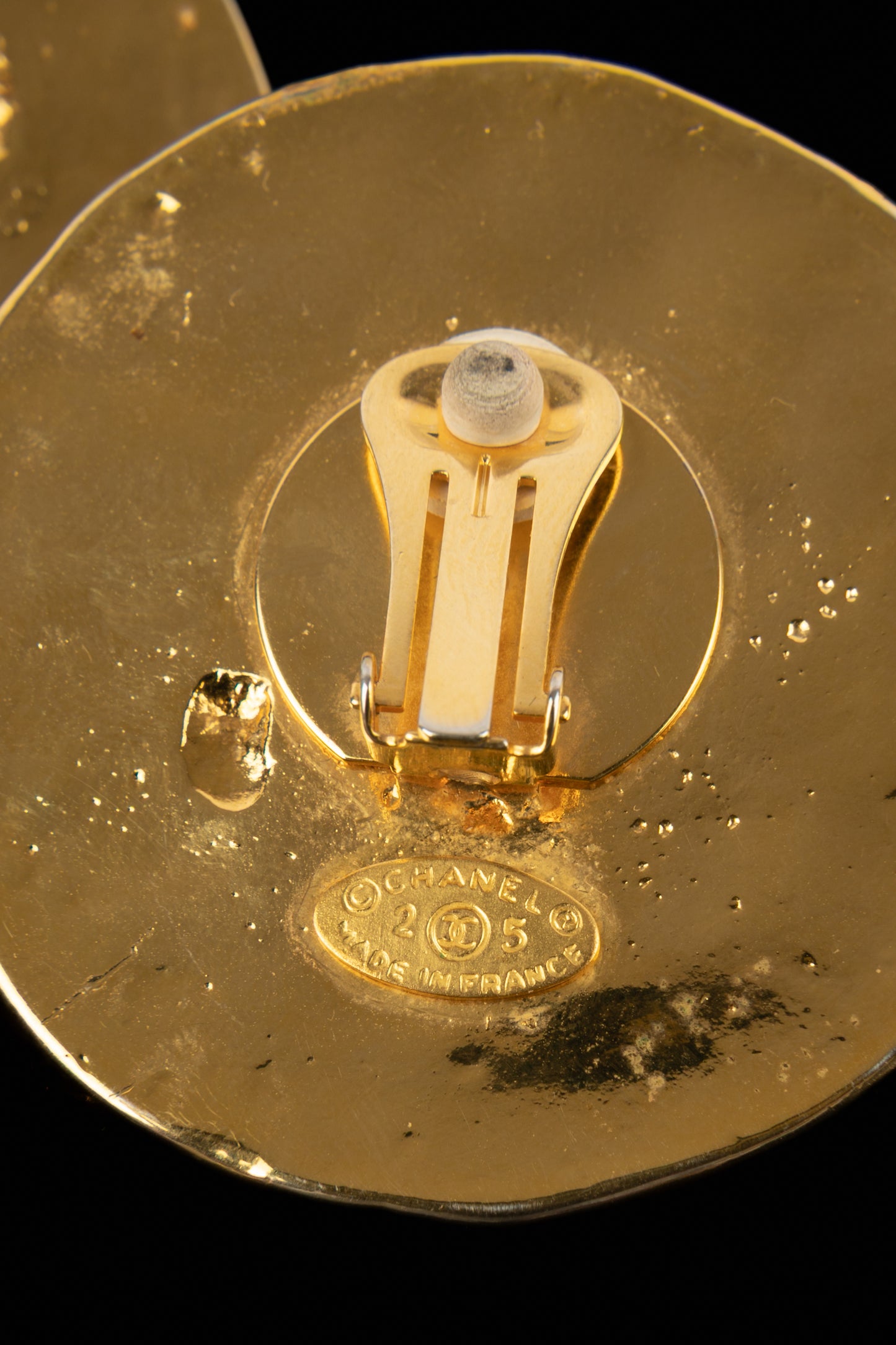 Boucles d'oreilles Chanel Eté 1991