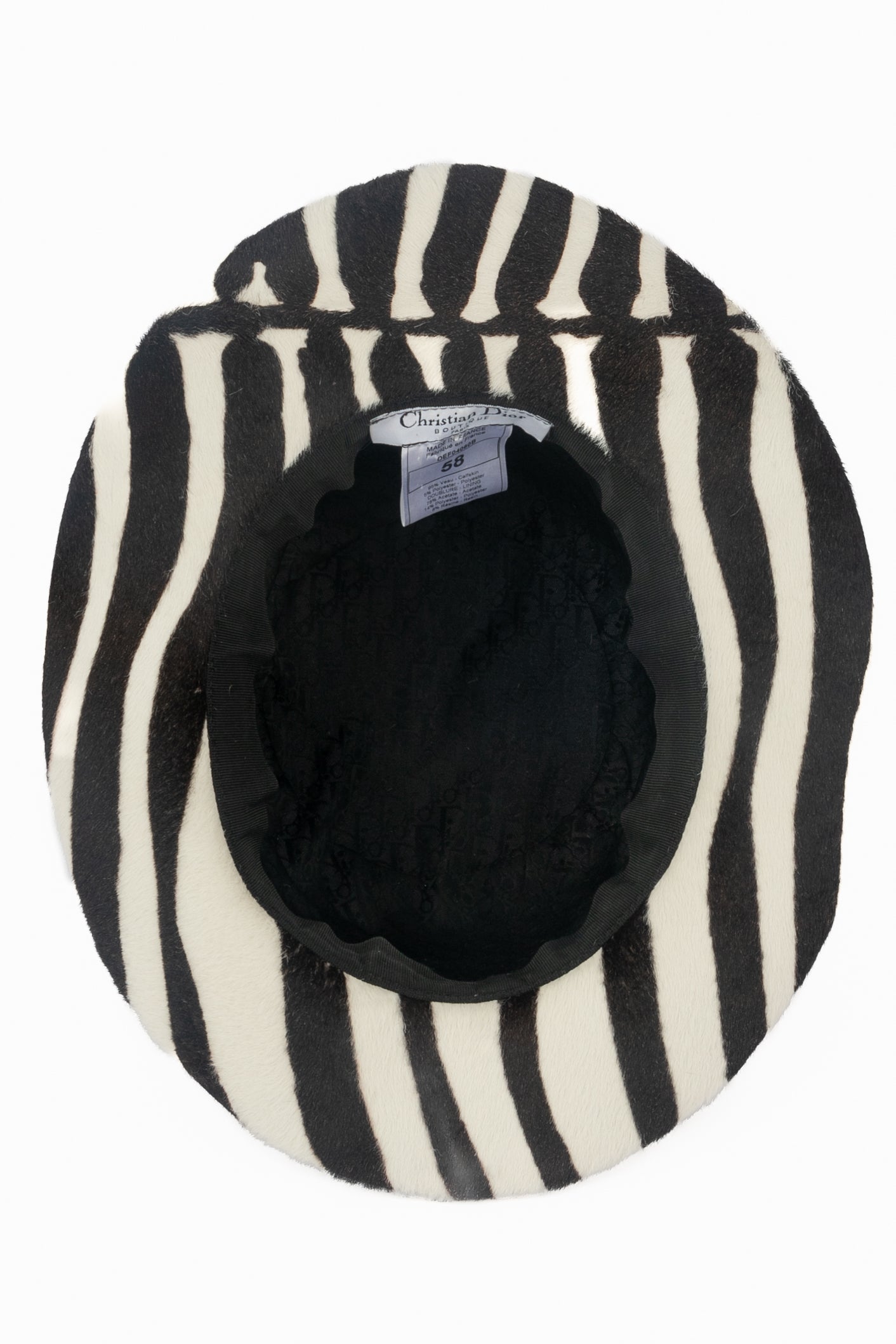 Chapeau Christian Dior Hiver 2004