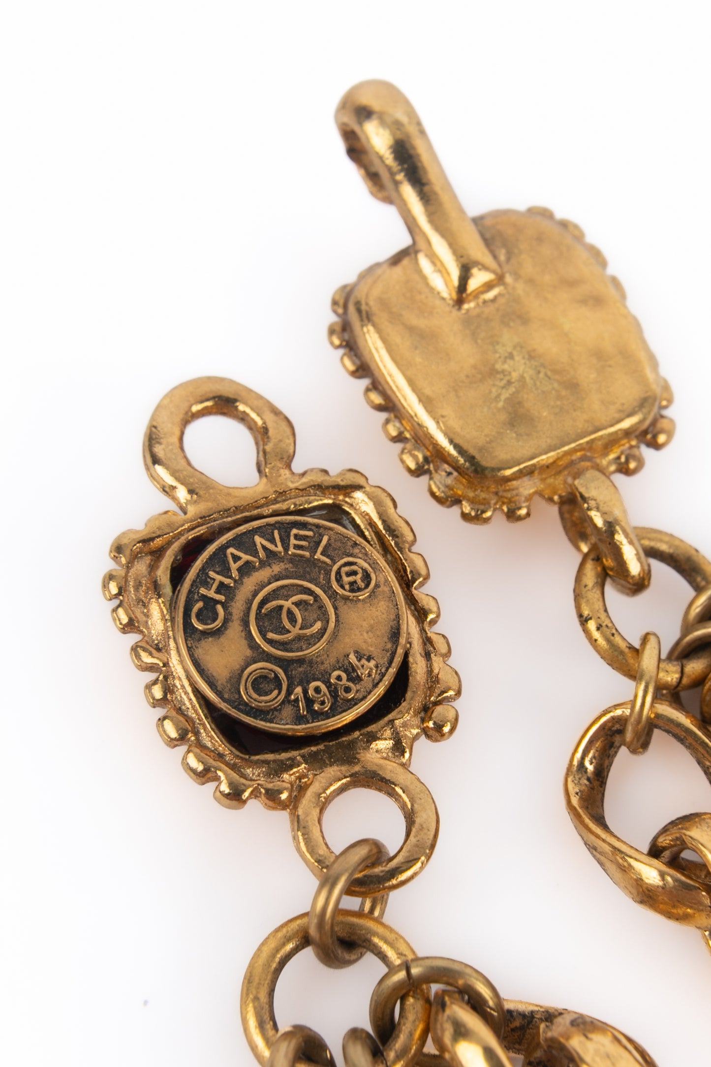 Collier fleurs Chanel 1984