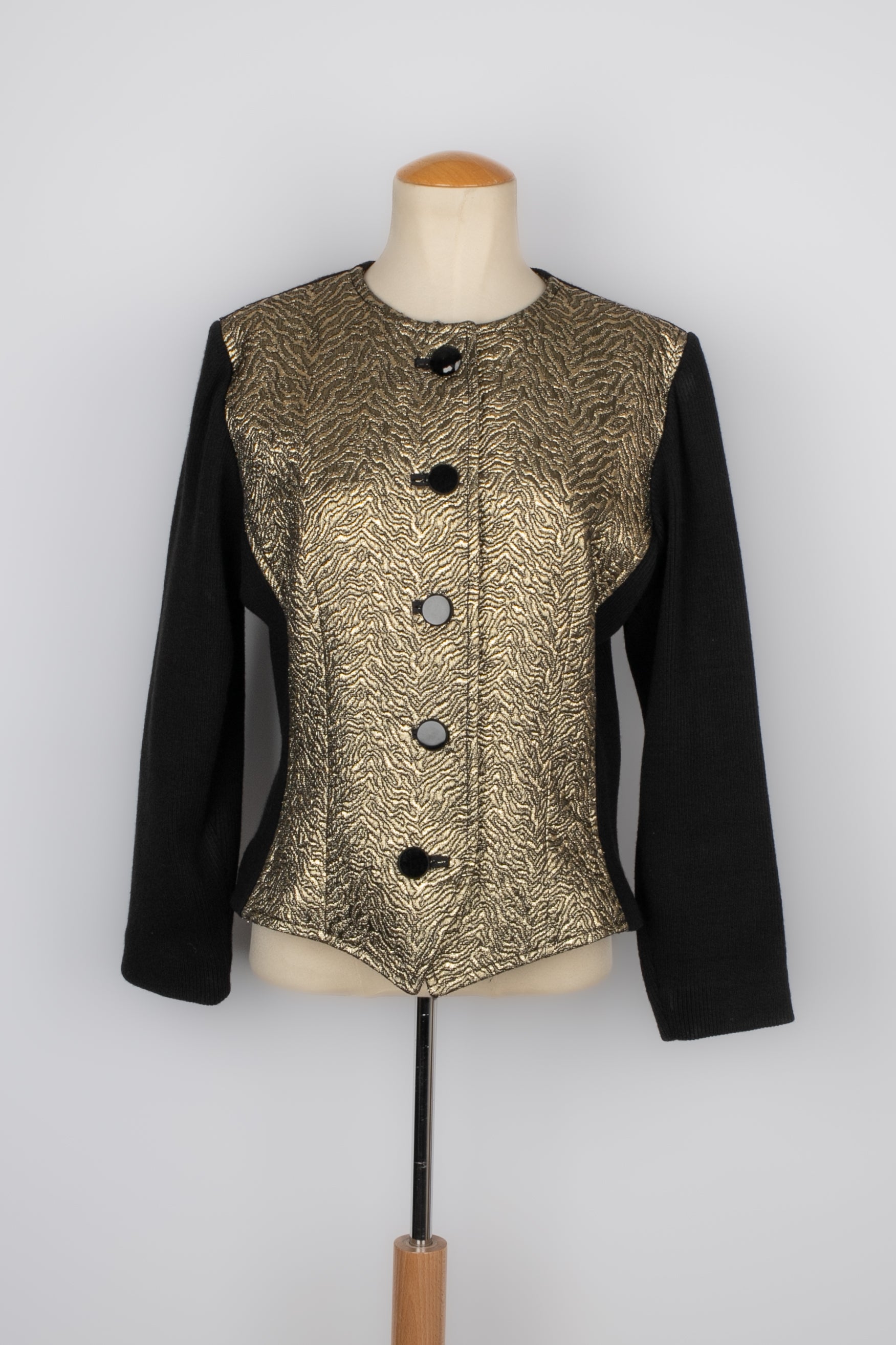 Yves Saint Laurent golden jacket 1986 – Les Merveilles De Babellou