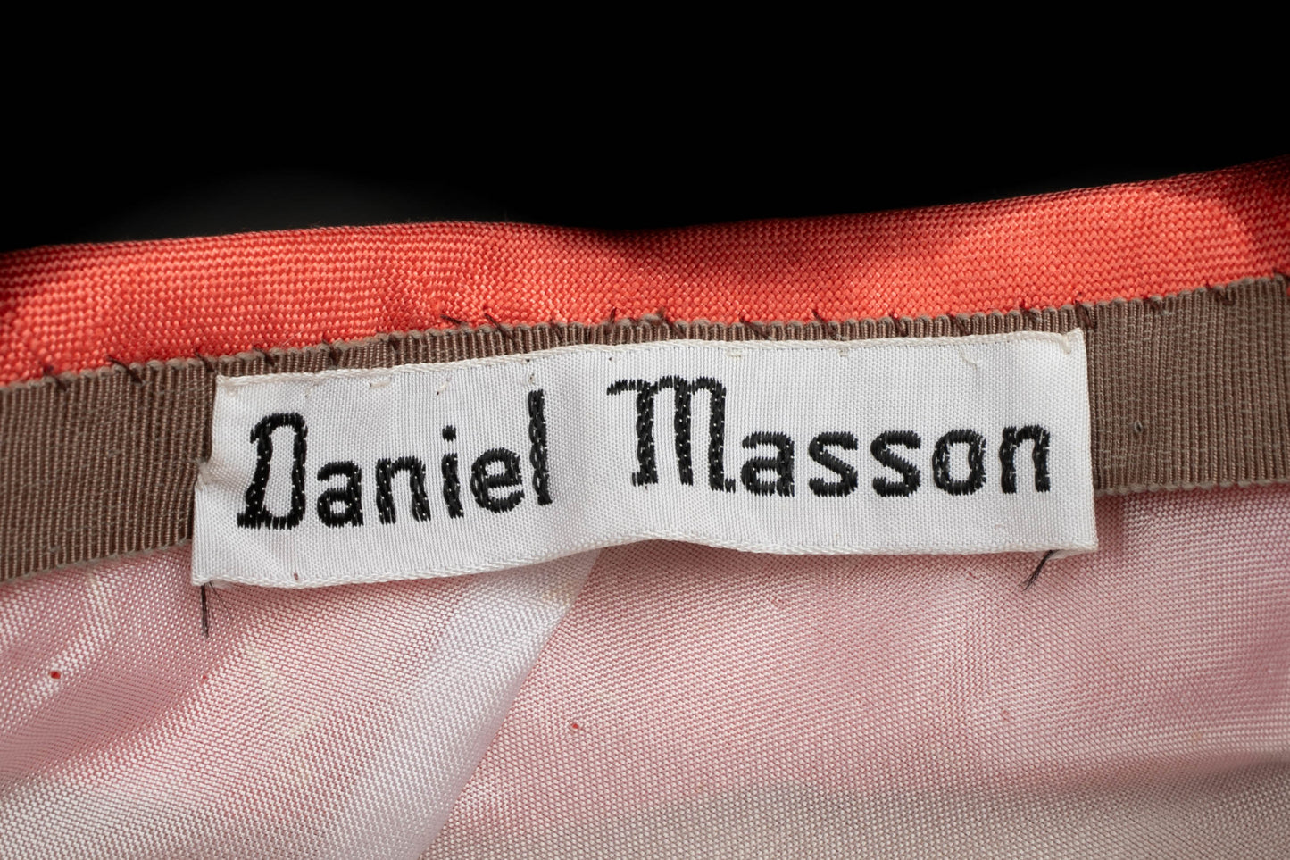 Daniel Masson raw silk hat