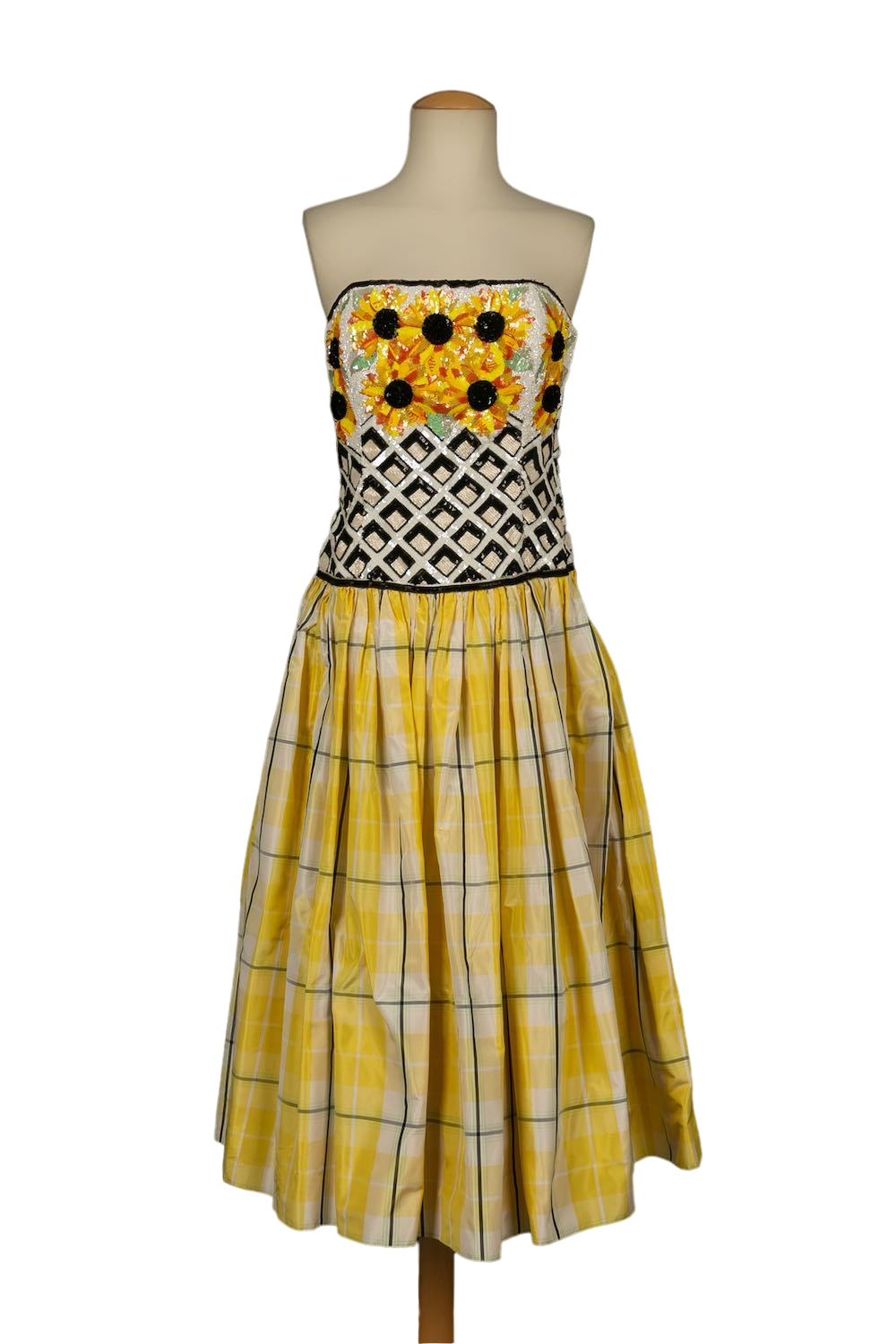 Escada Couture Dress by Margaretha Ley Spring-Summer 1994 Les Merveilles De Babellou Escada Couture Dress by Margaretha Ley Spring-Summer 1994 Les Merveilles De Babellou