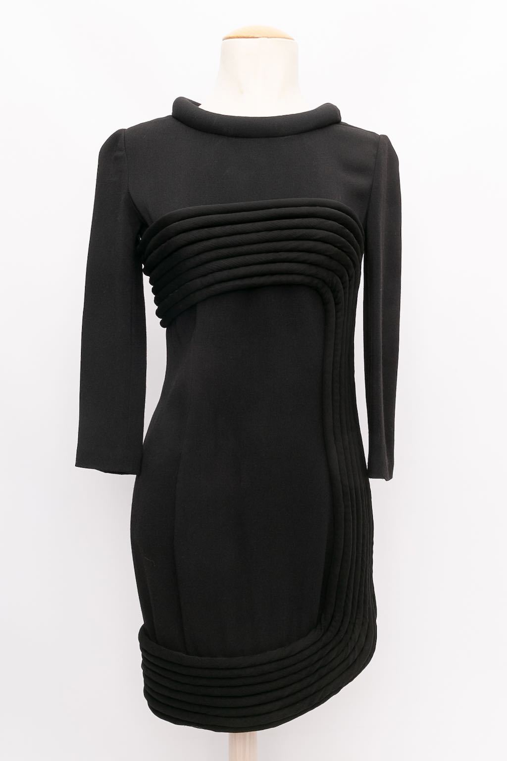 Balmain black dress 2017 – Les Merveilles De Babellou