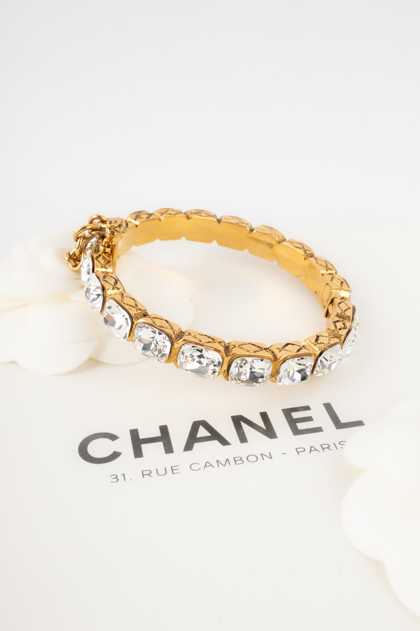Bracelet strassé Chanel 