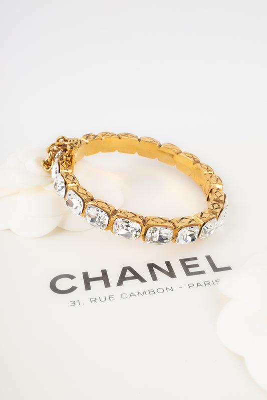Bracelet strassé Chanel 
