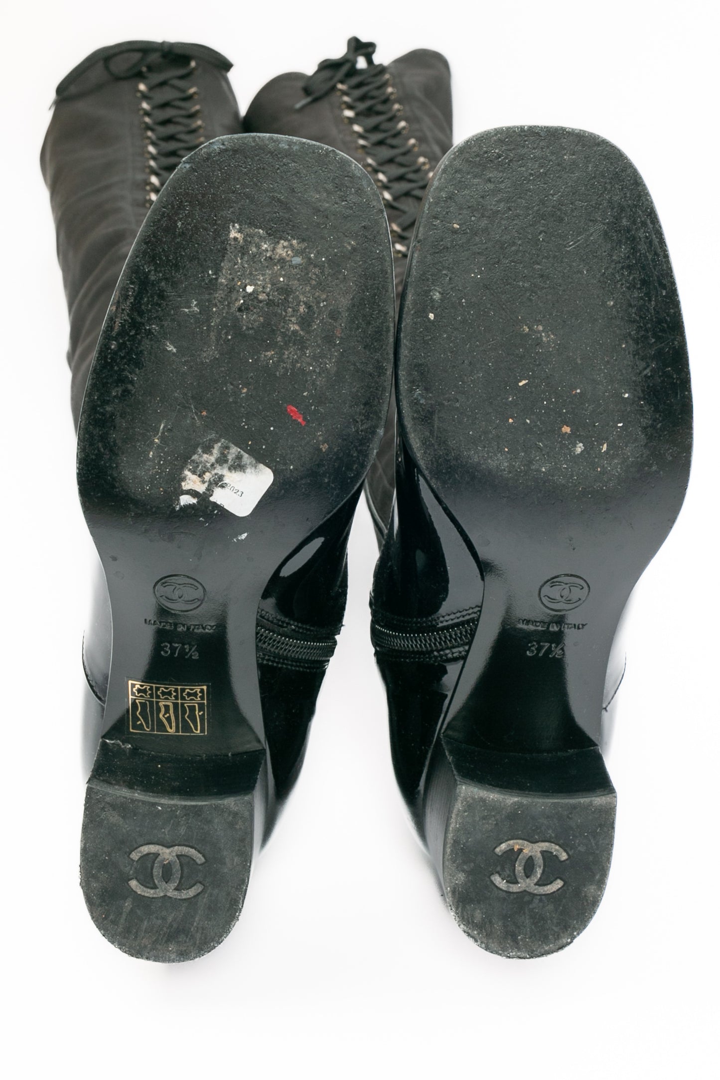 Bottes cuissardes Chanel