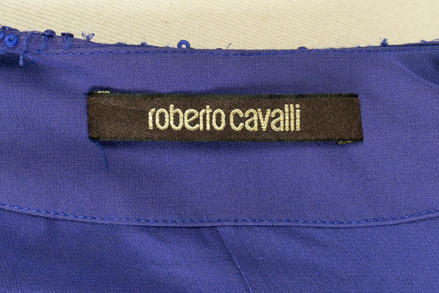 Robe perlée Roberto Cavalli