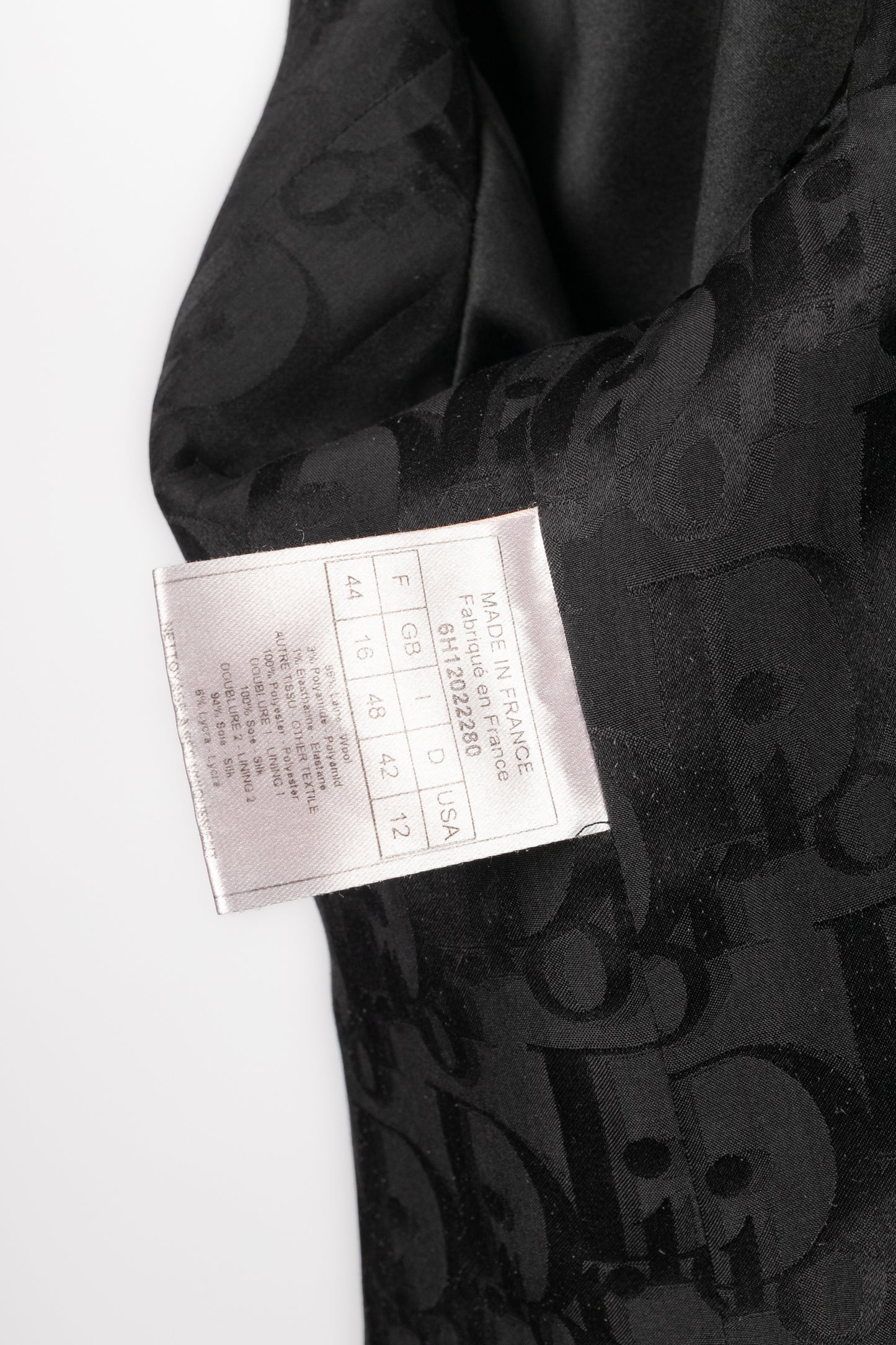 Veste Christian Dior