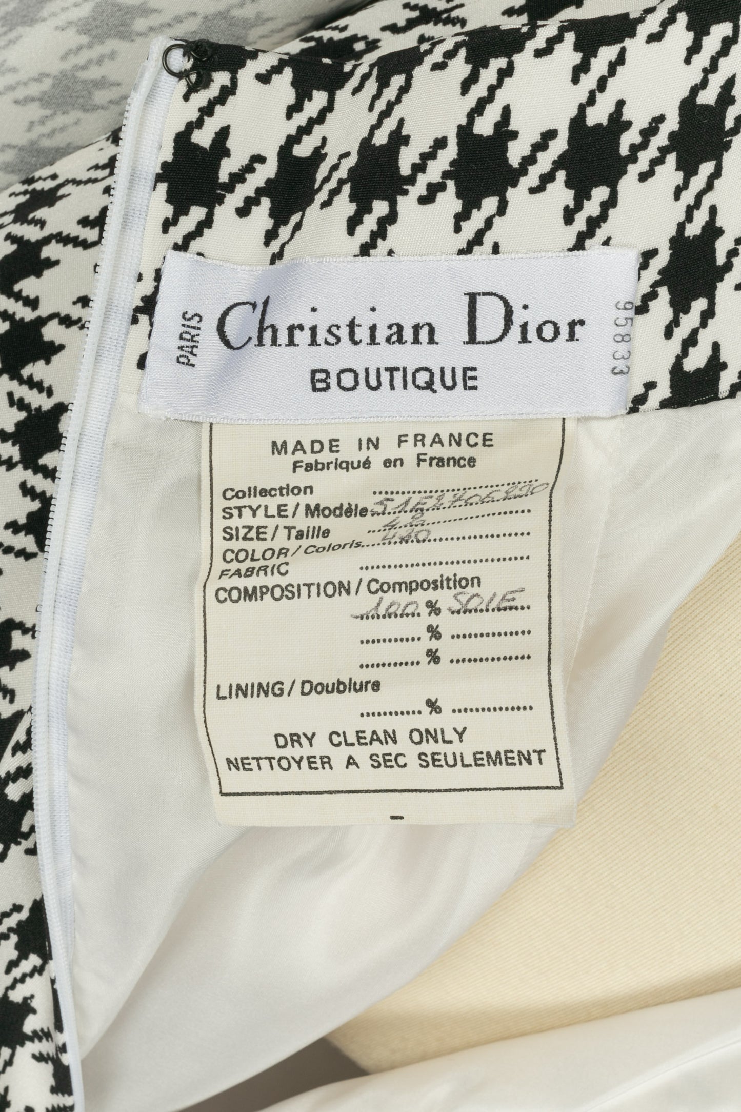 Robe Christian Dior 1995's