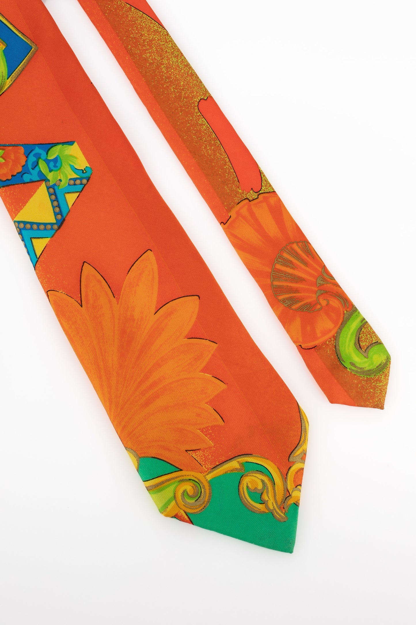 Cravate en soie Versace