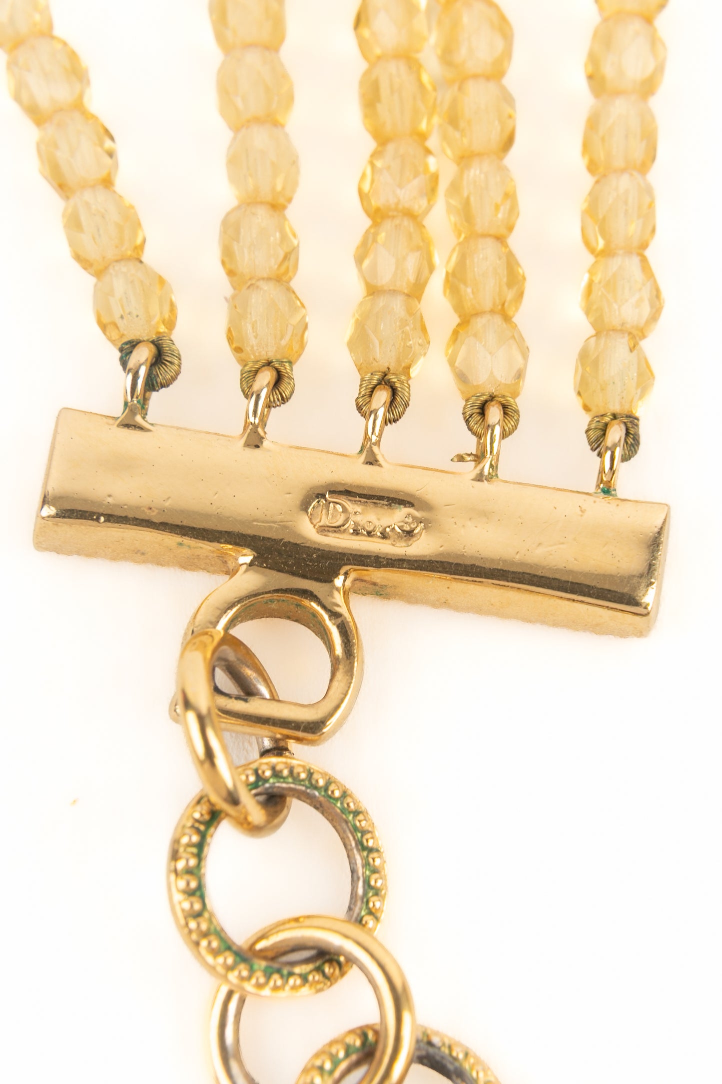 Collier court Christian Dior