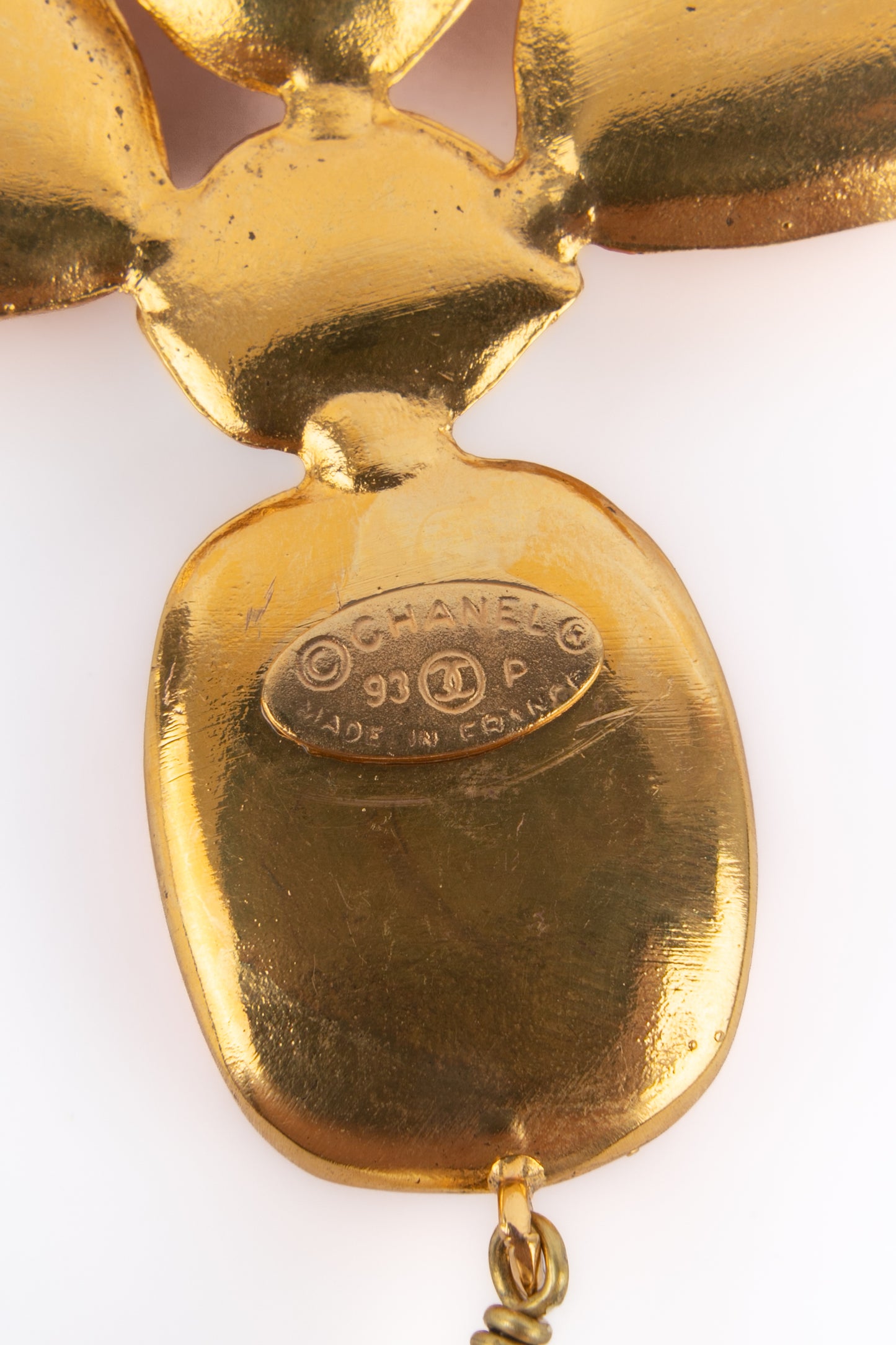Collier pendentif Chanel Printemps 1993