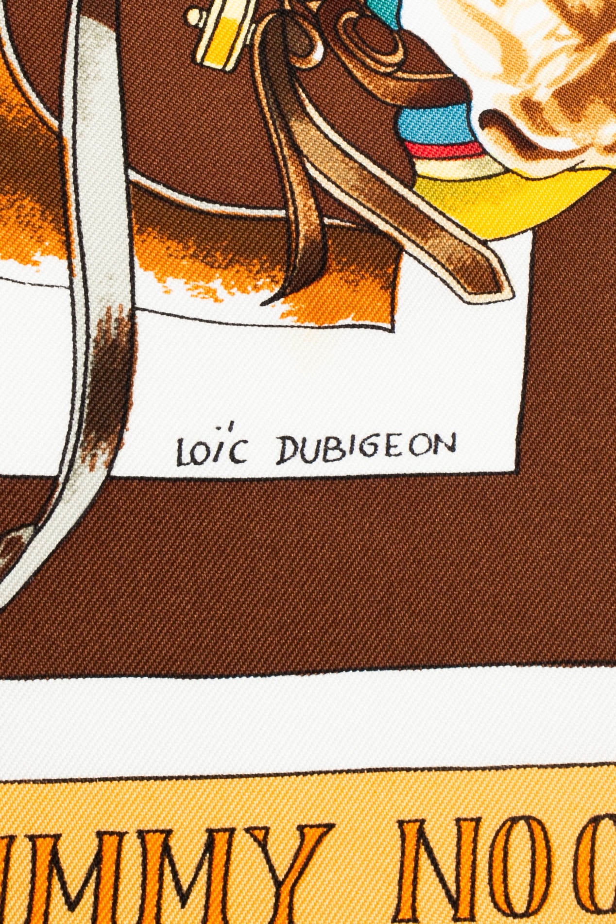 Foulard / Carré "The original New-Orléans créole Jazz 1923" Hermès