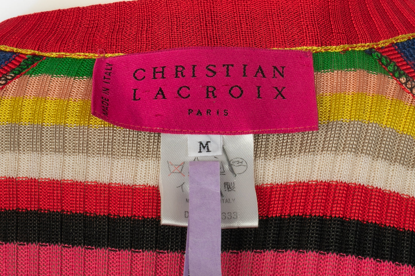 Gilet multicolore Christian Lacroix