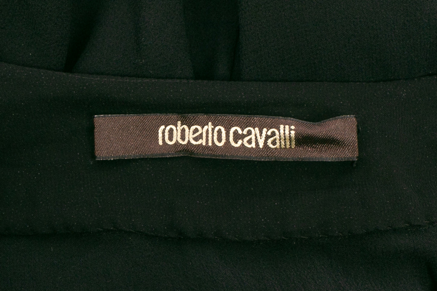 Robe en soie Roberto Cavalli