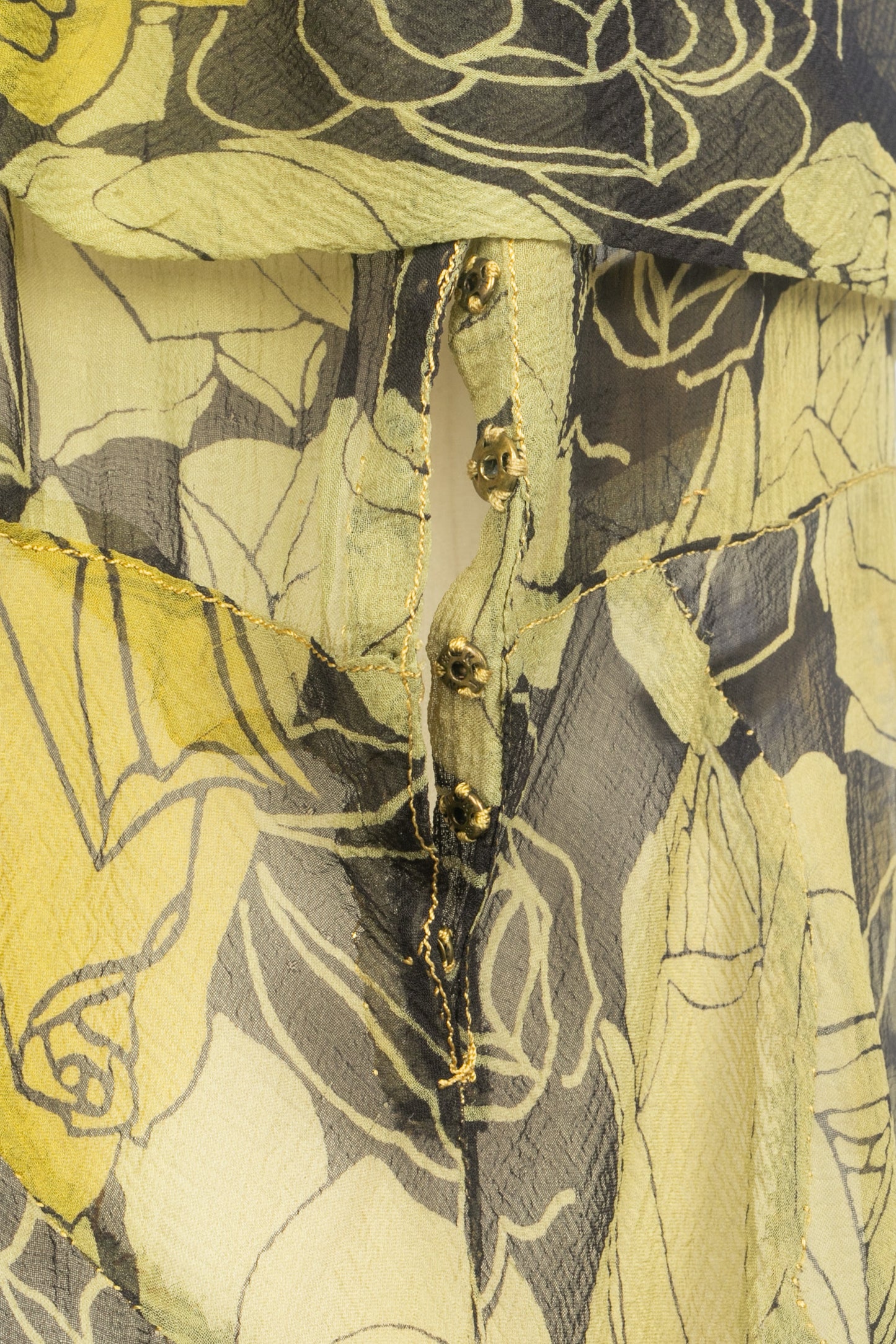 Robe vintage en mousseline