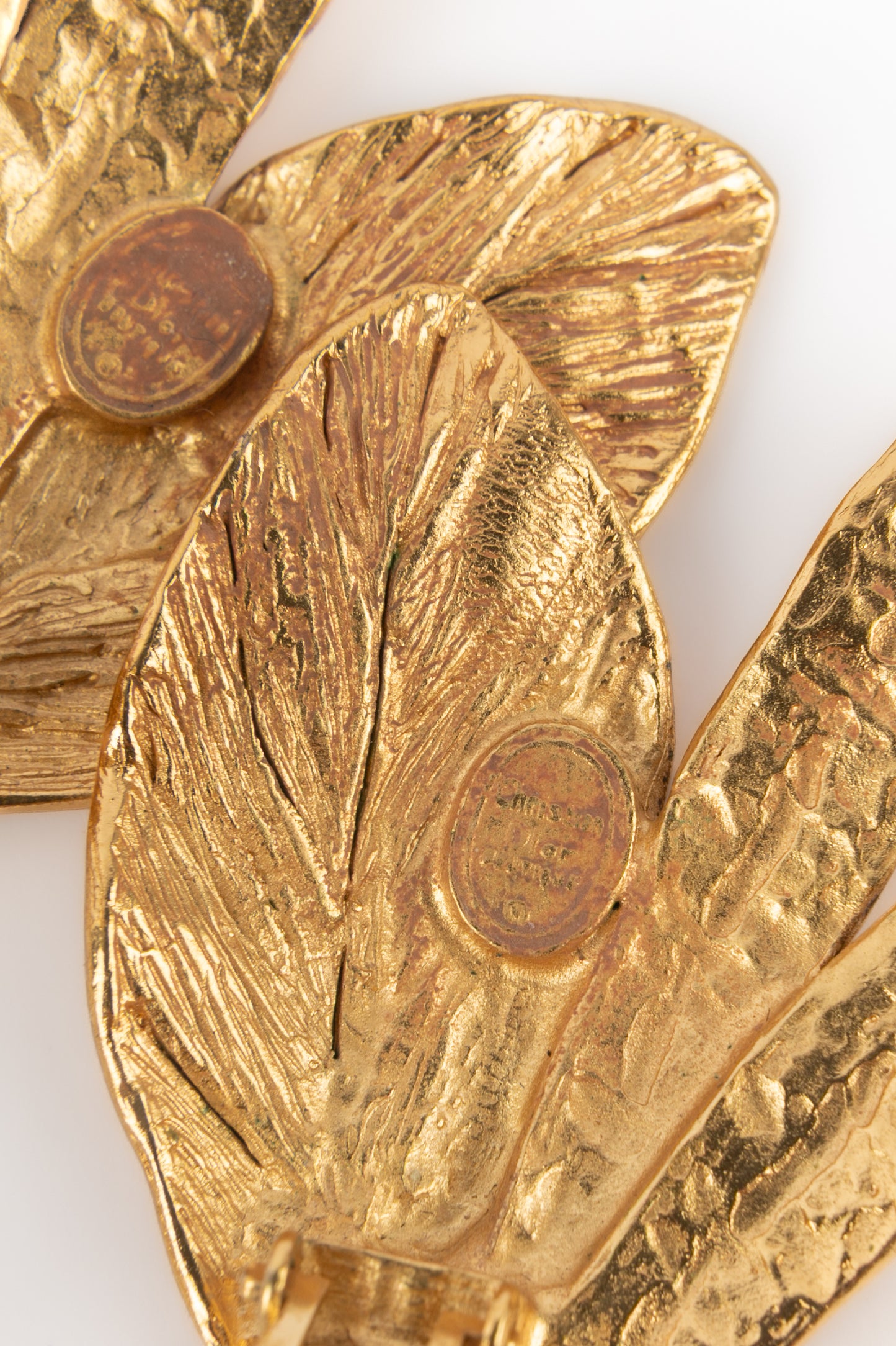 Boucles d'oreilles Christian Dior Haute Couture été 1993