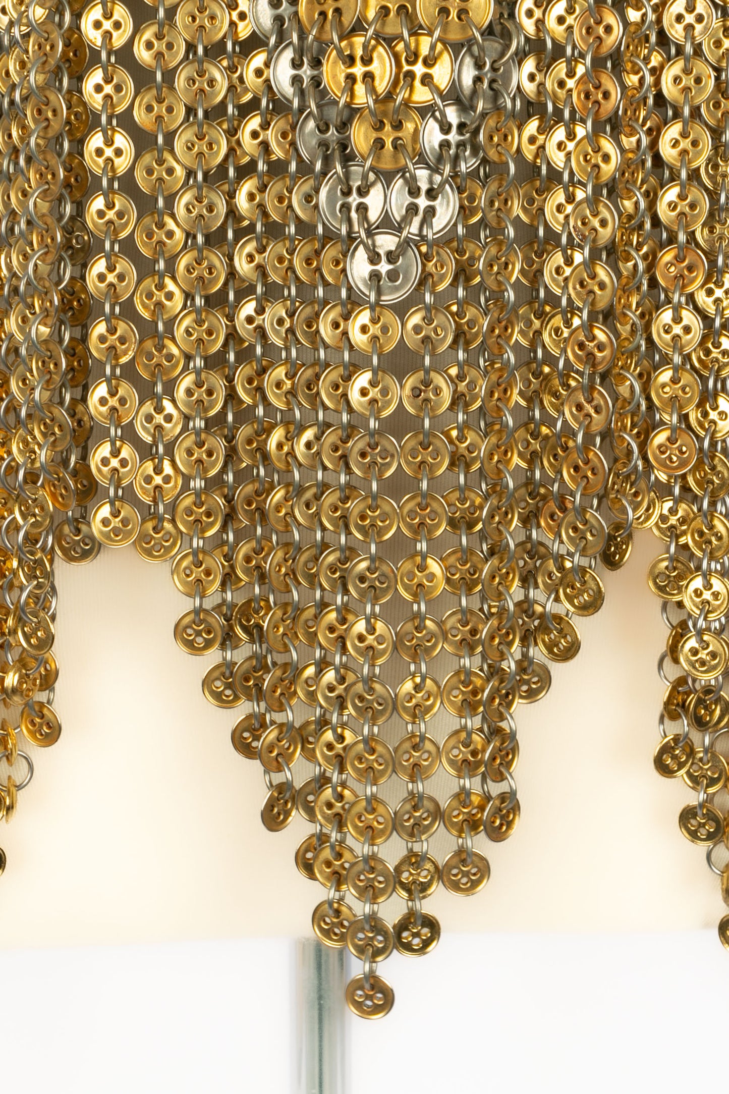 Top "Boutons" Paco Rabanne Haute Couture Eté 1970