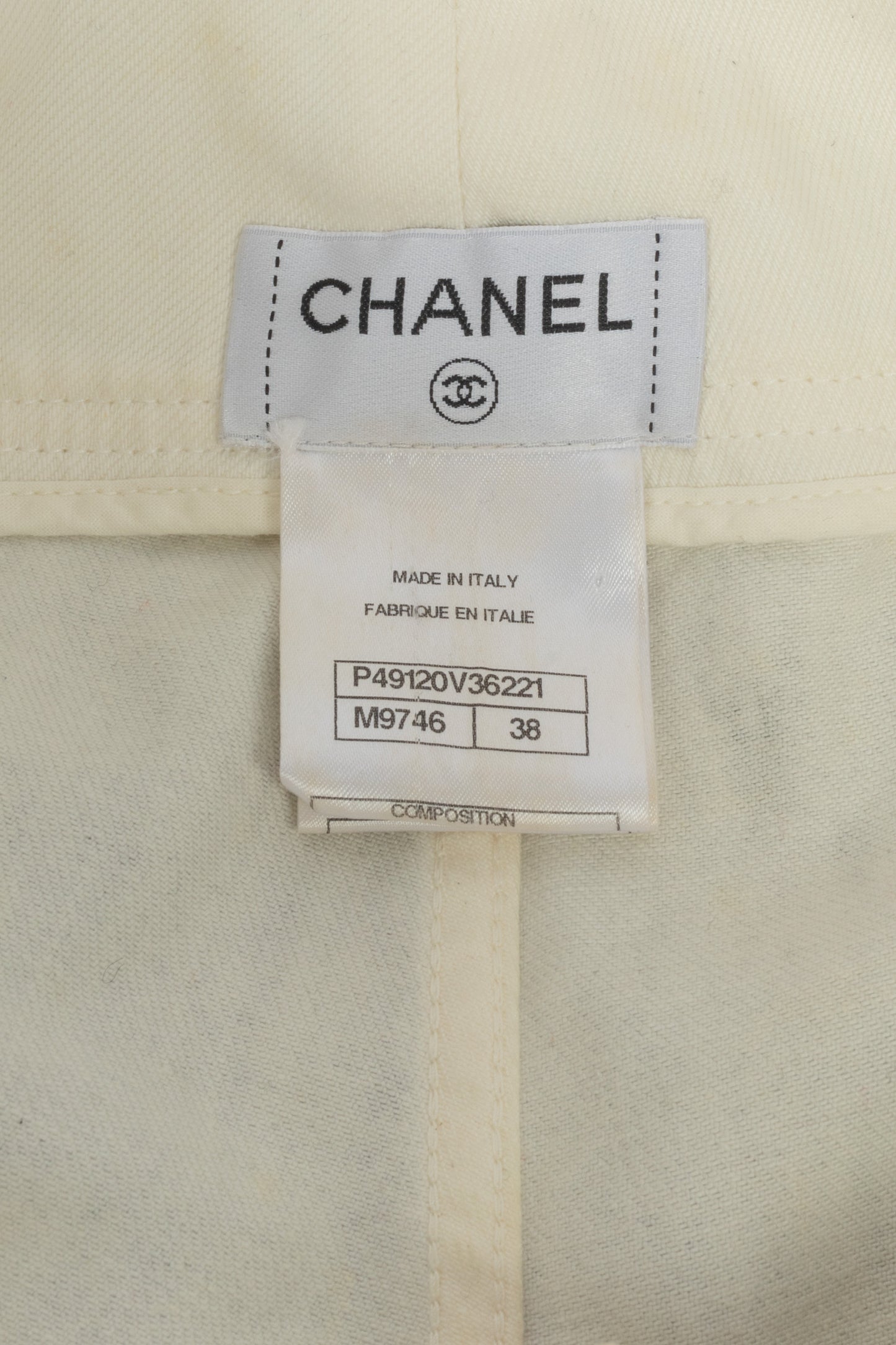 Pantalon jean Chanel