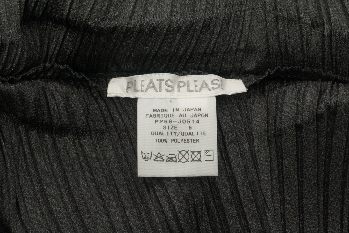 Haut Pleats Please Issey Miyake 1990's