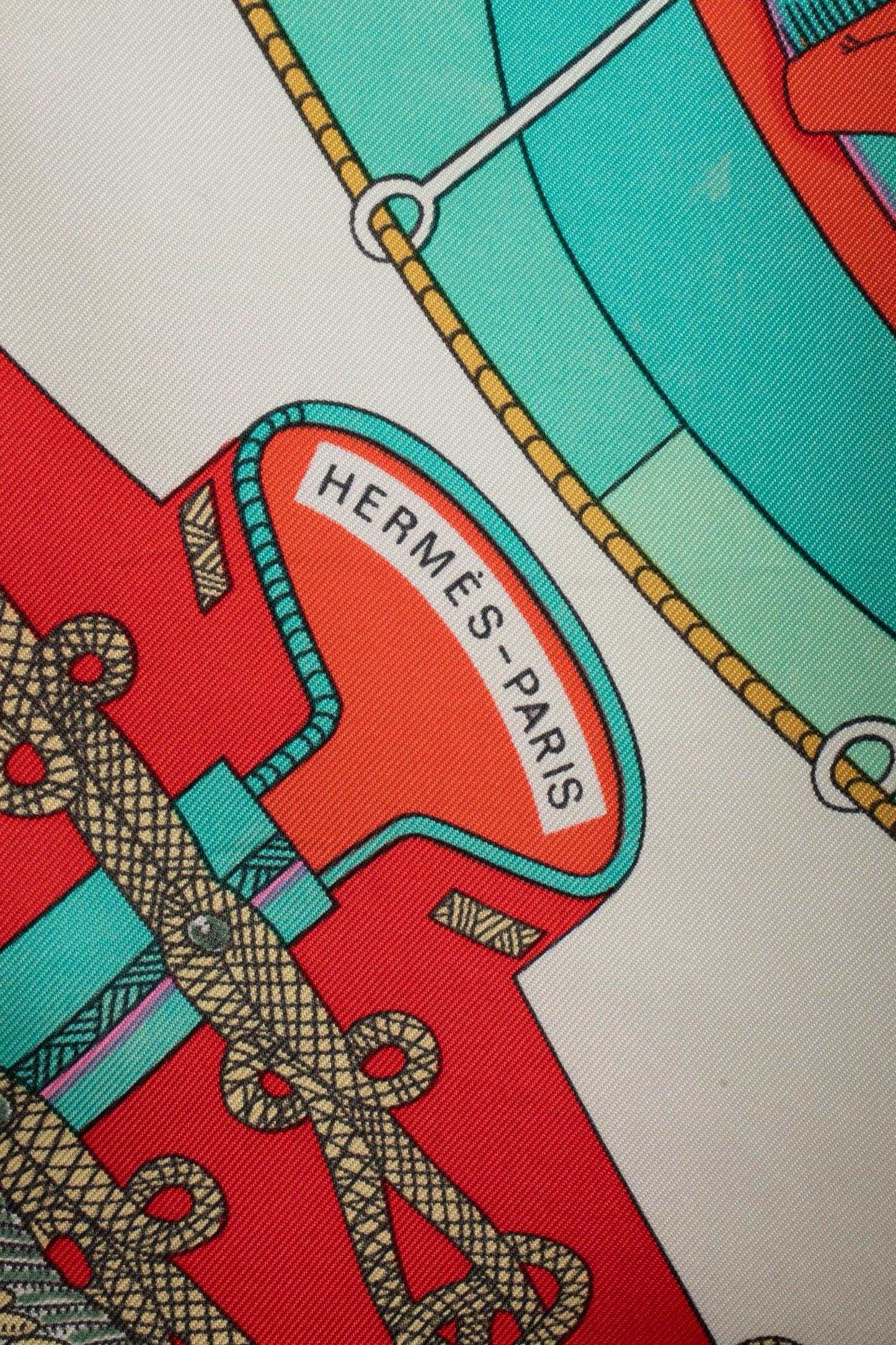 Foulard / carré Hermès "Circus"