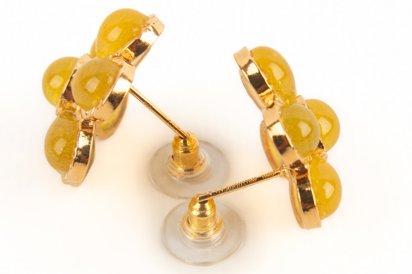 Boucles d'oreilles fleurs Augustine