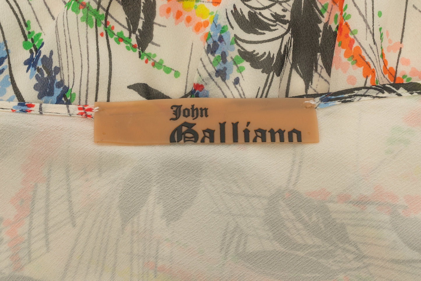 Jupe "Indian" John Galliano été 2003