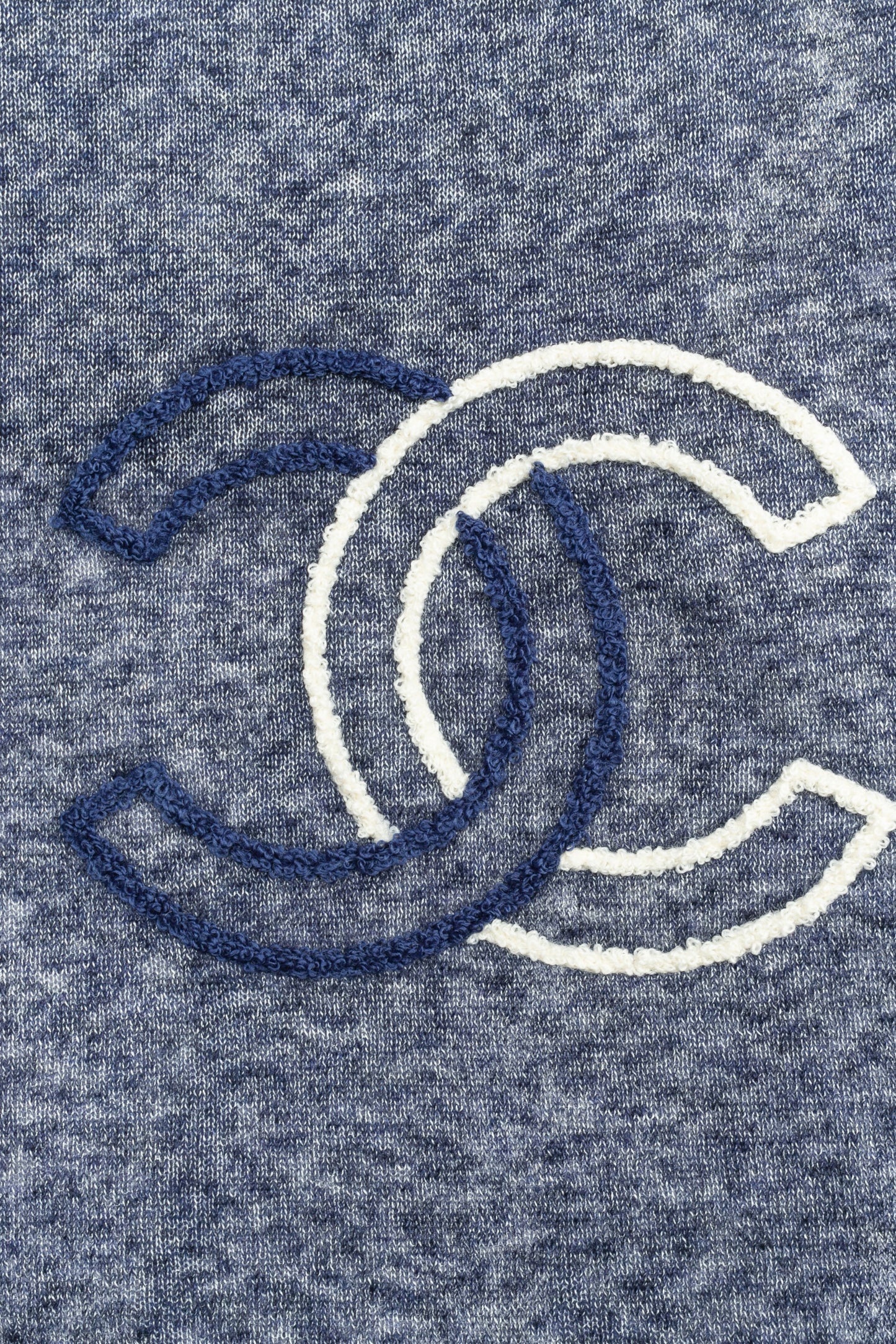 Écharpe bicolore Chanel