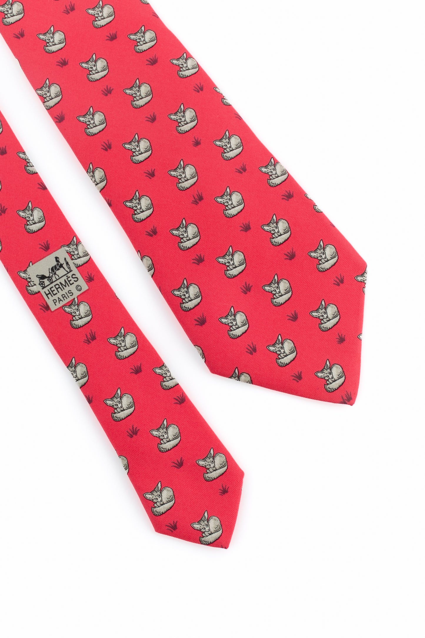 Cravate en soie Hermès
