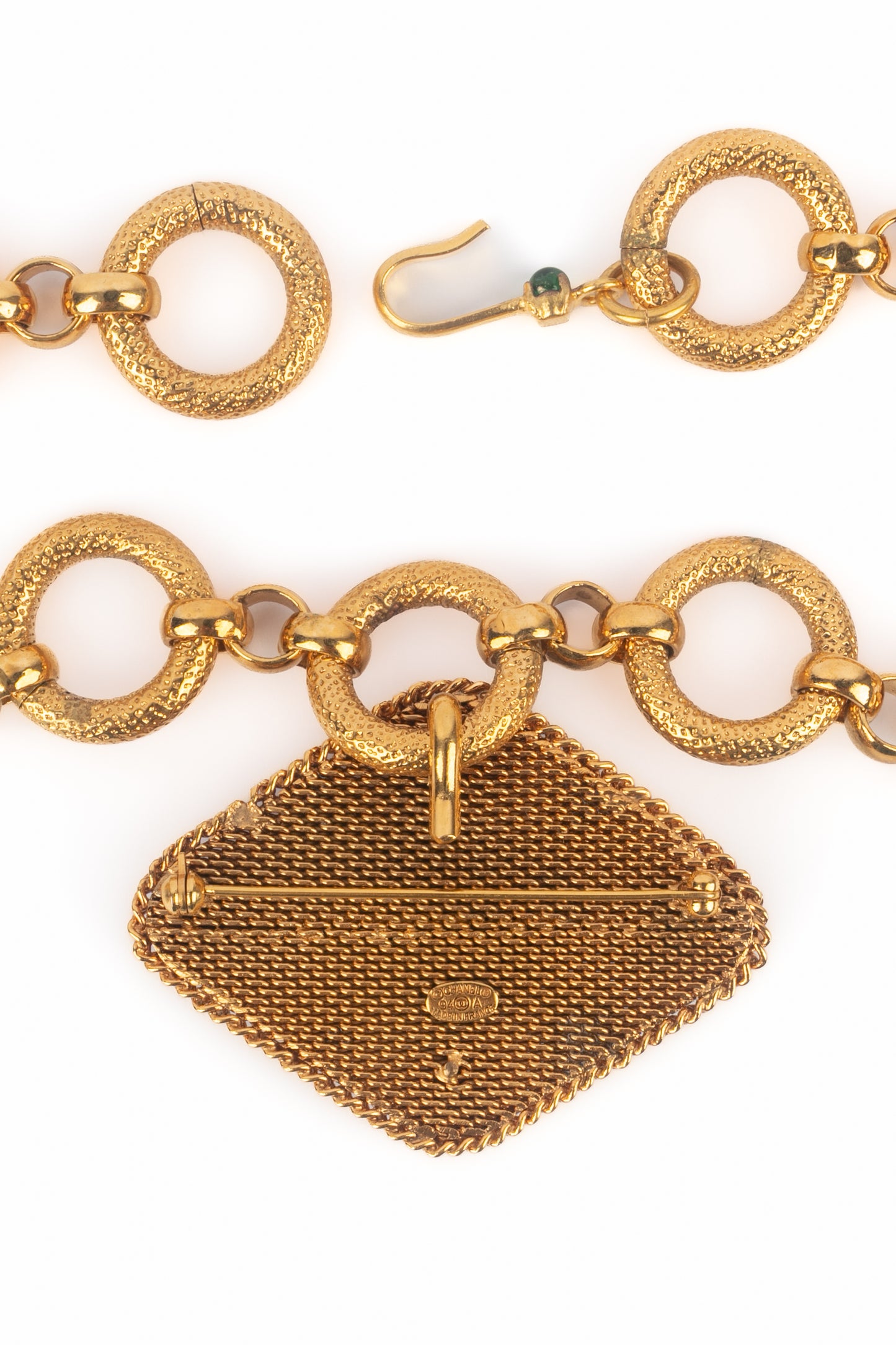 Collier pendentif Chanel 1994