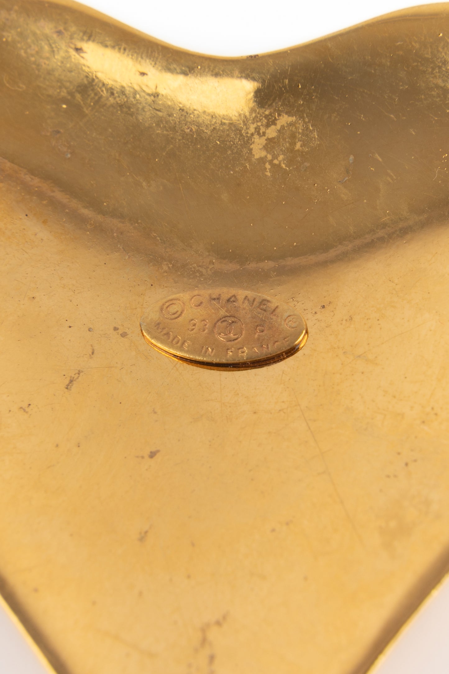 Broche coeur Chanel 1993