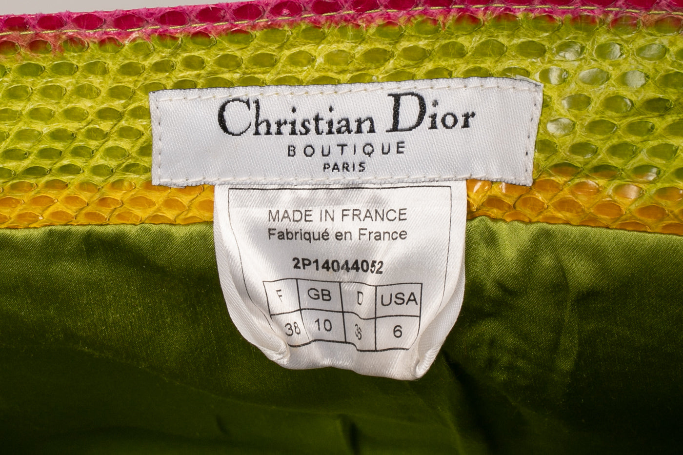 Ensemble Christian Dior Eté 2002