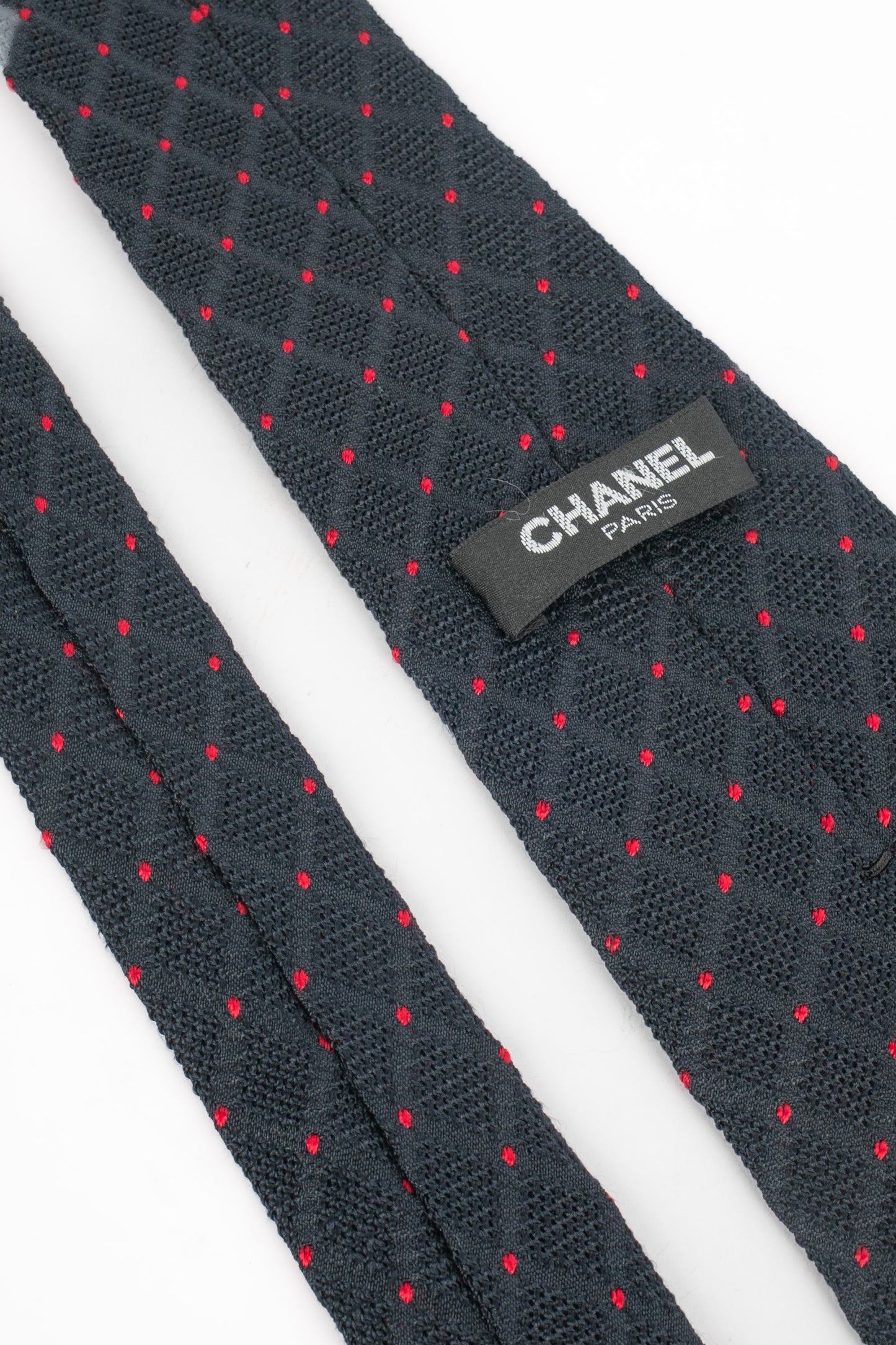 Cravate en soie Chanel