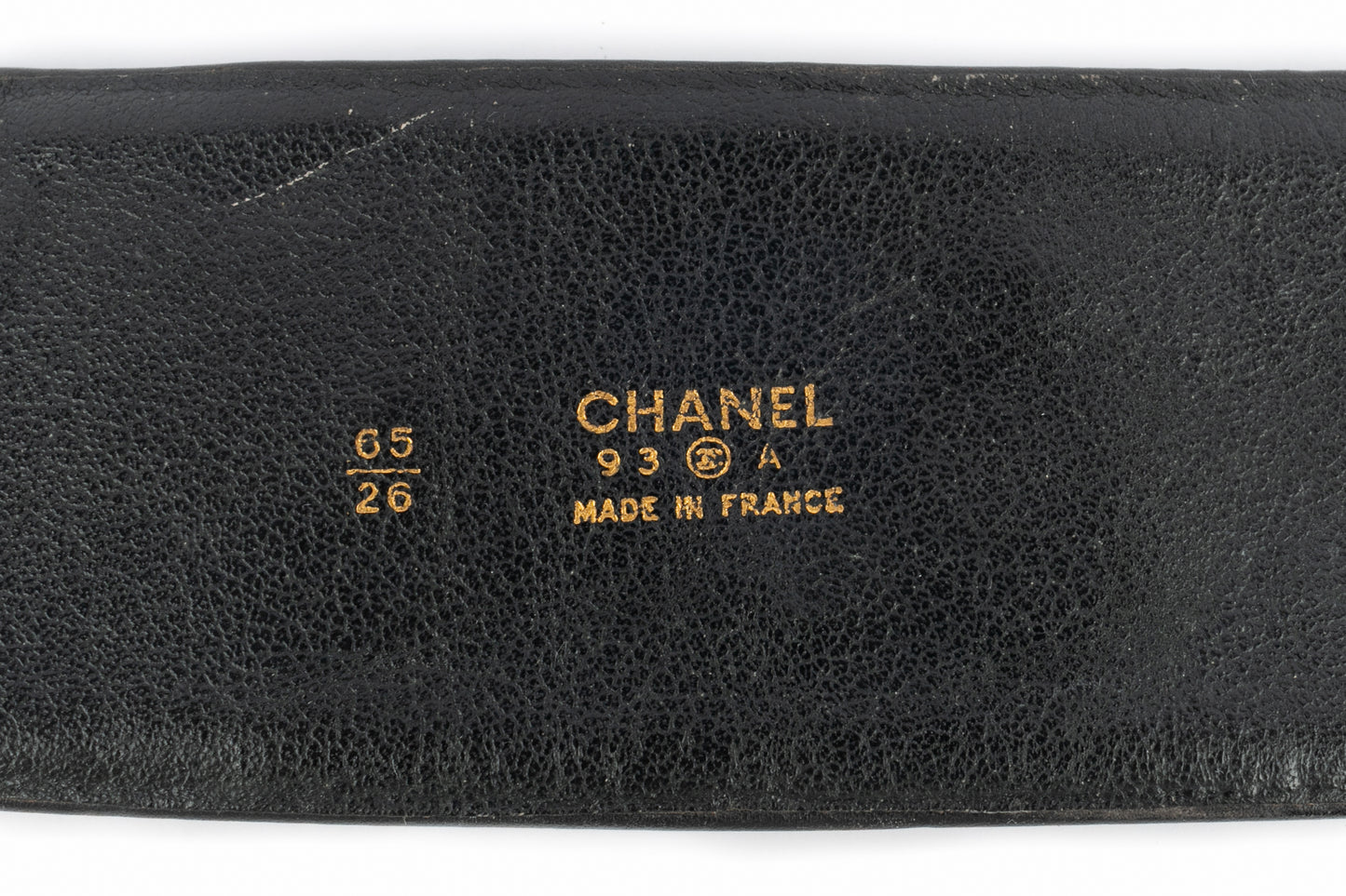 Ceinture Chanel Hiver 1993