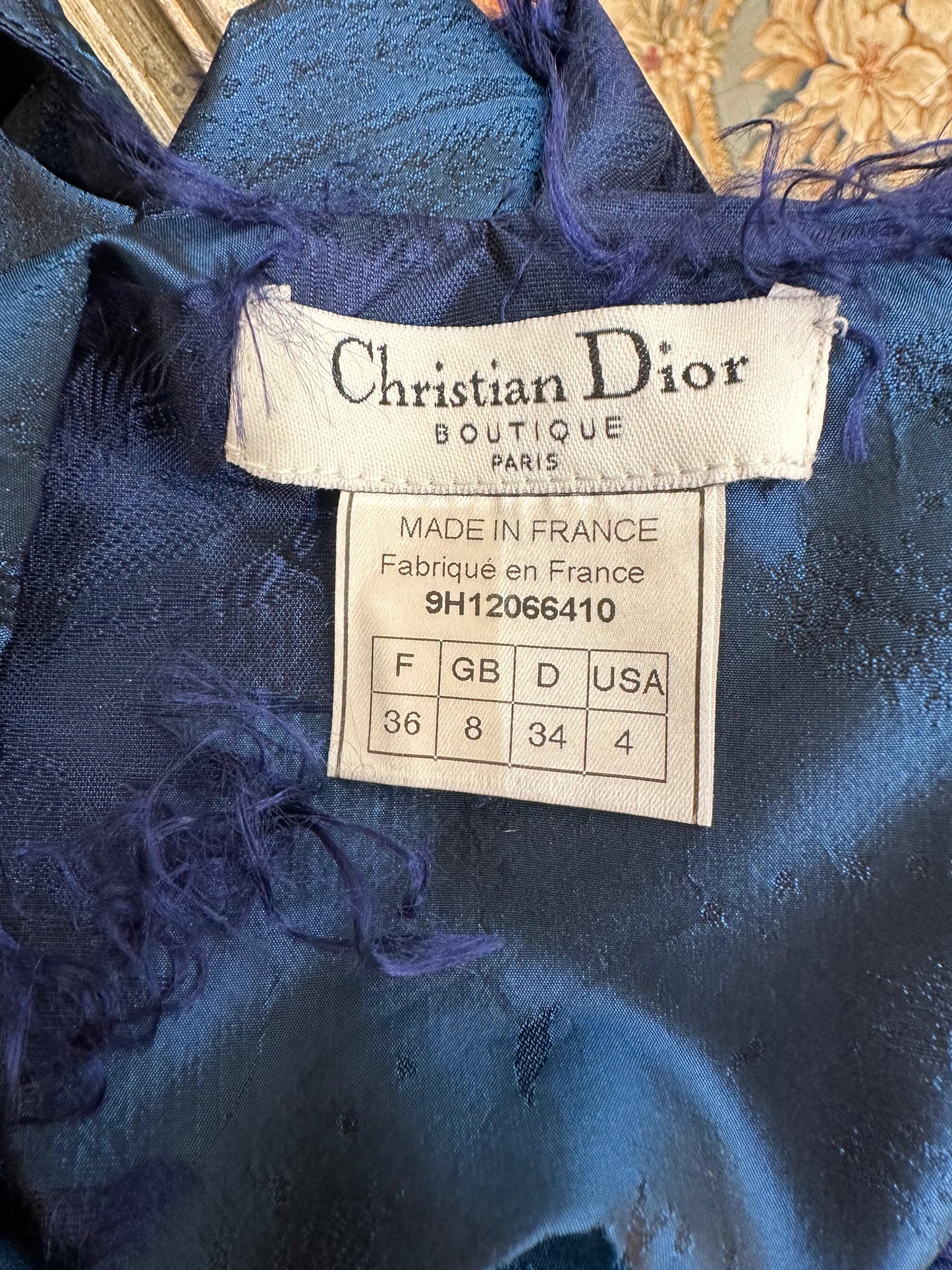 Robe Christian Dior Hiver 1999