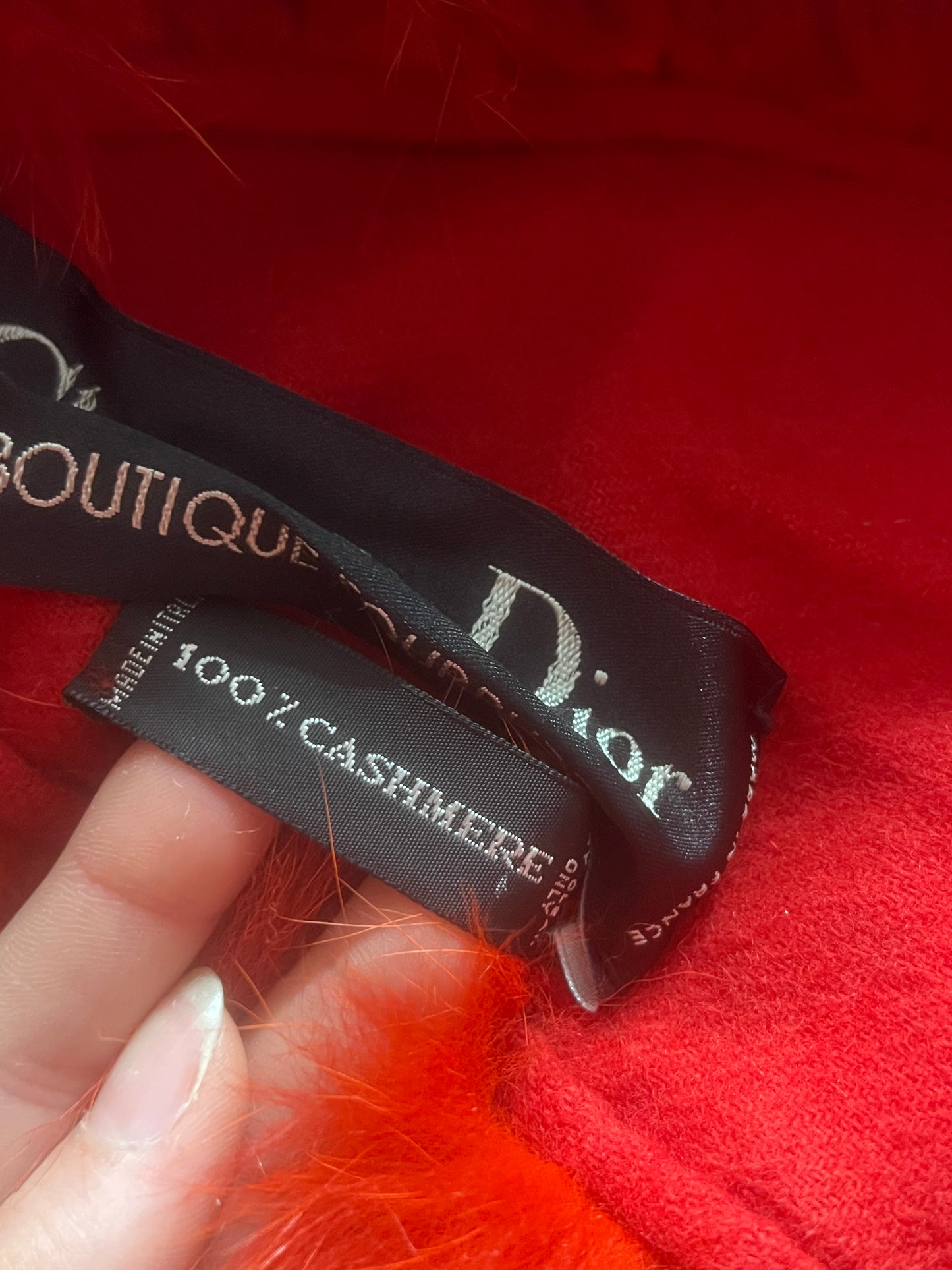 Cape châle Christian Dior