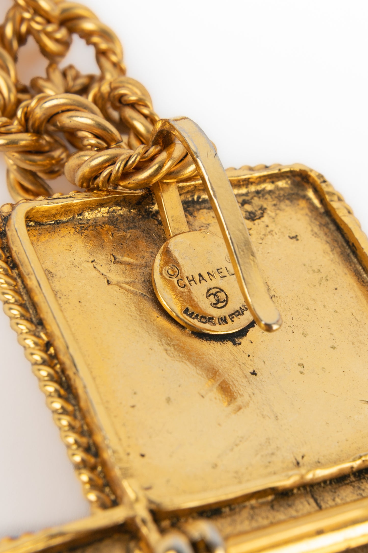 Collier pendentif Chanel 1990/91