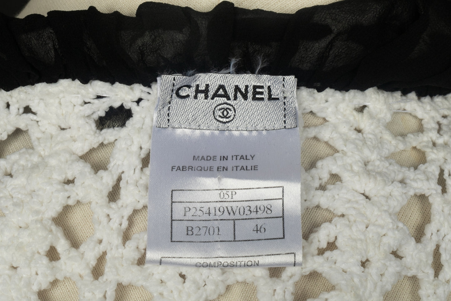 Veste Chanel Printemps 2005