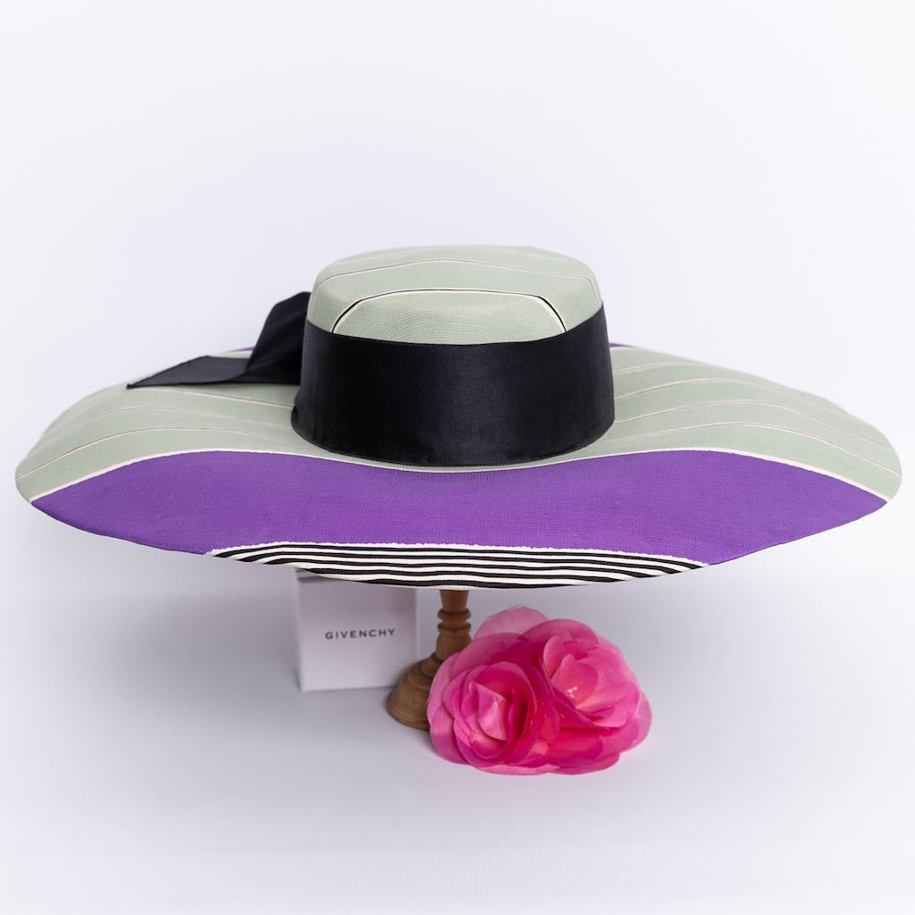 Givenchy Haute Couture wide-brim hat 1987 – Les Merveilles De Babellou
