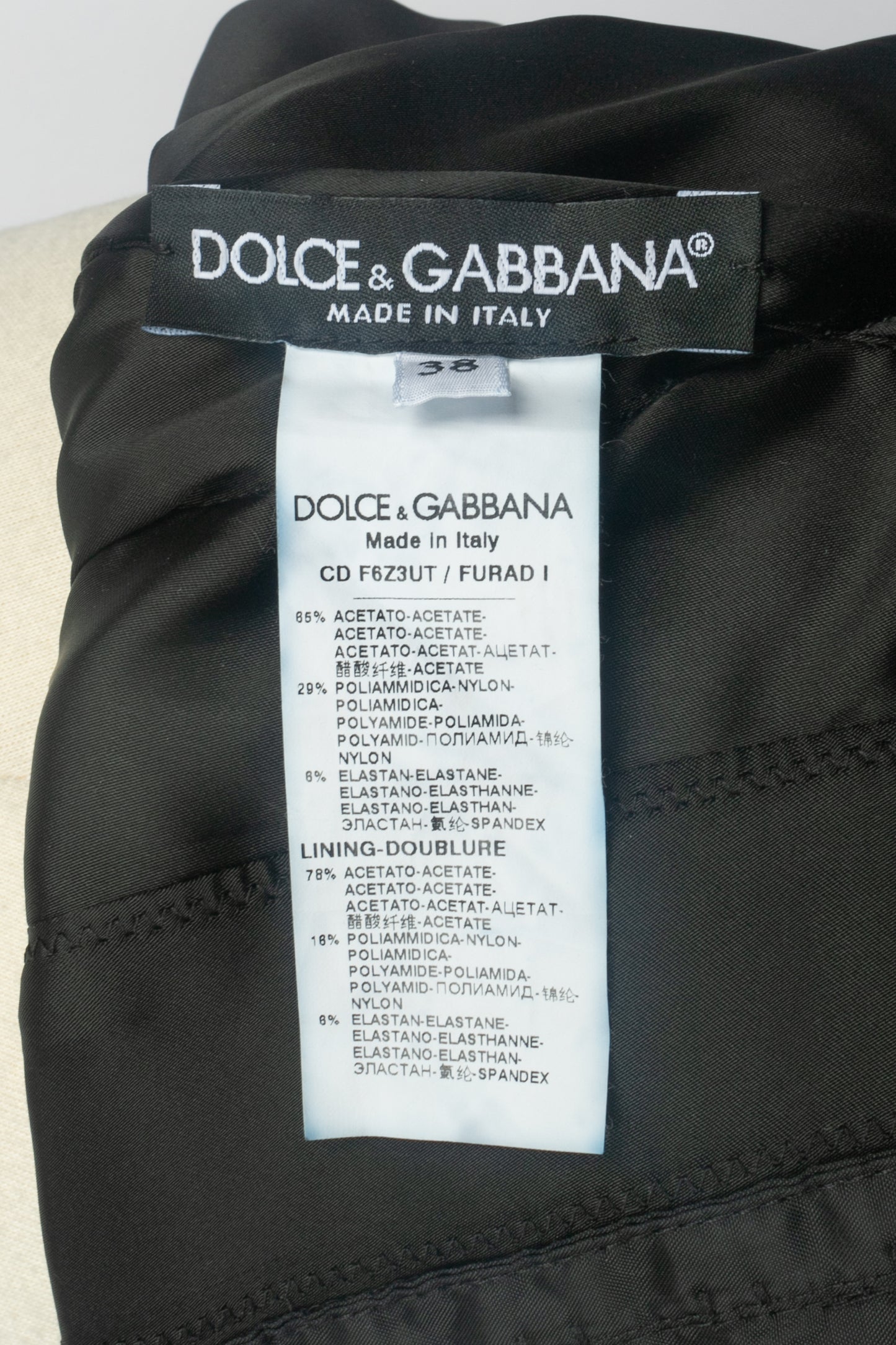 Robe à lacets Dolce&Gabbana