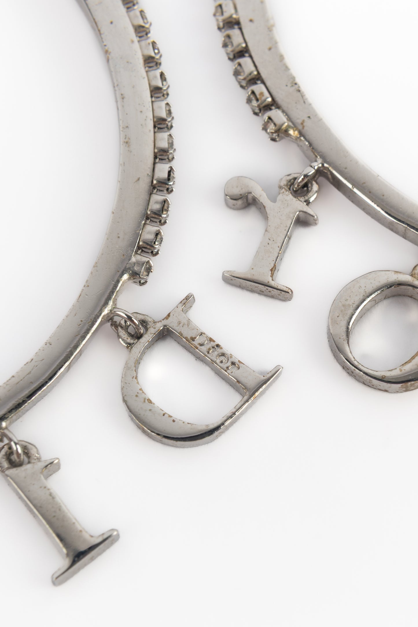 Boucles d'oreilles créoles Christian Dior