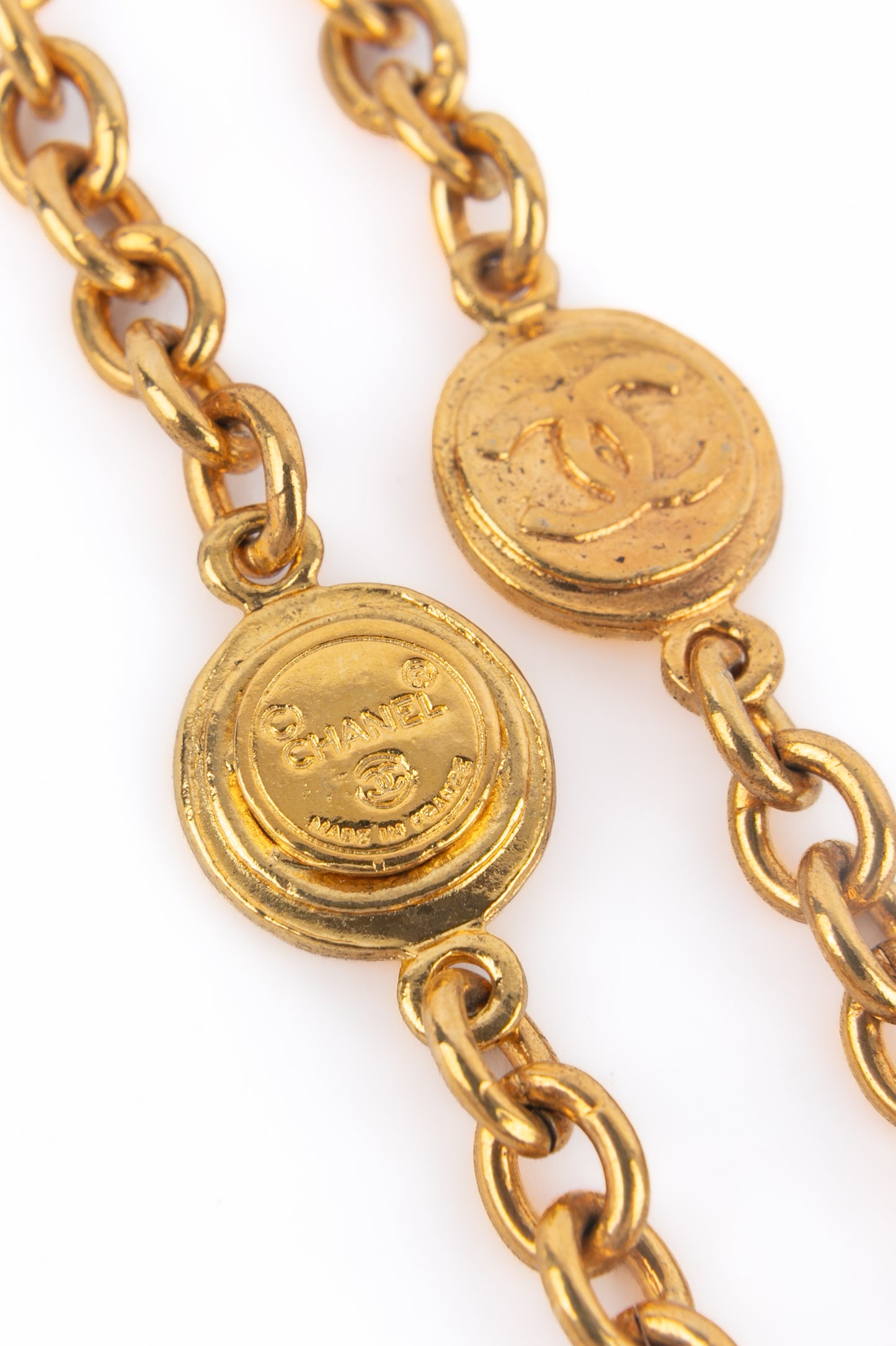 Collier cc Chanel 1985-1990