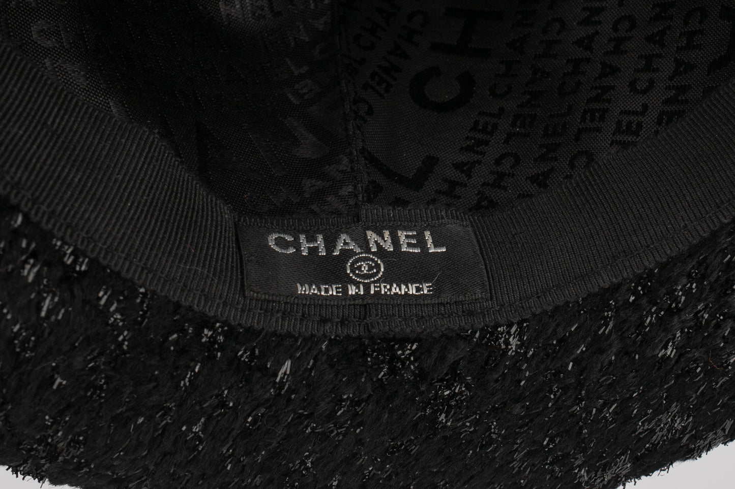 Chapeau en velours Chanel
