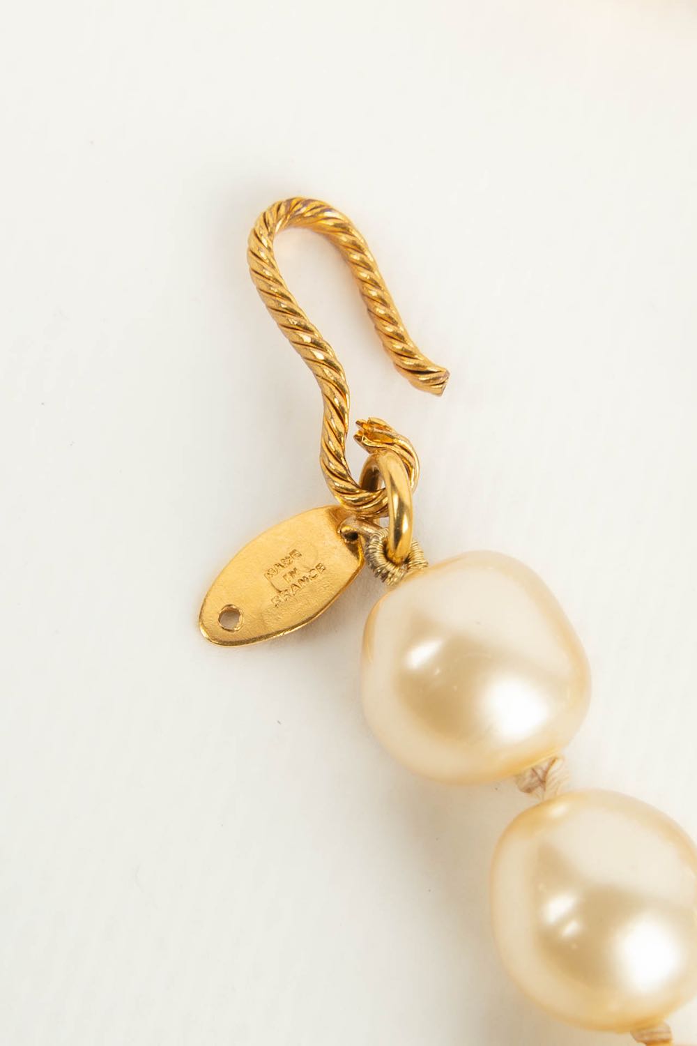 Ceinture perles Chanel 1980's